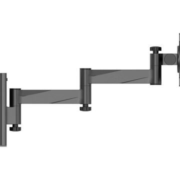 SpeaKa Professional Wandmonitorhalterung Monitor-Halterung, (Zusammenklappbar, Ausziehbar)