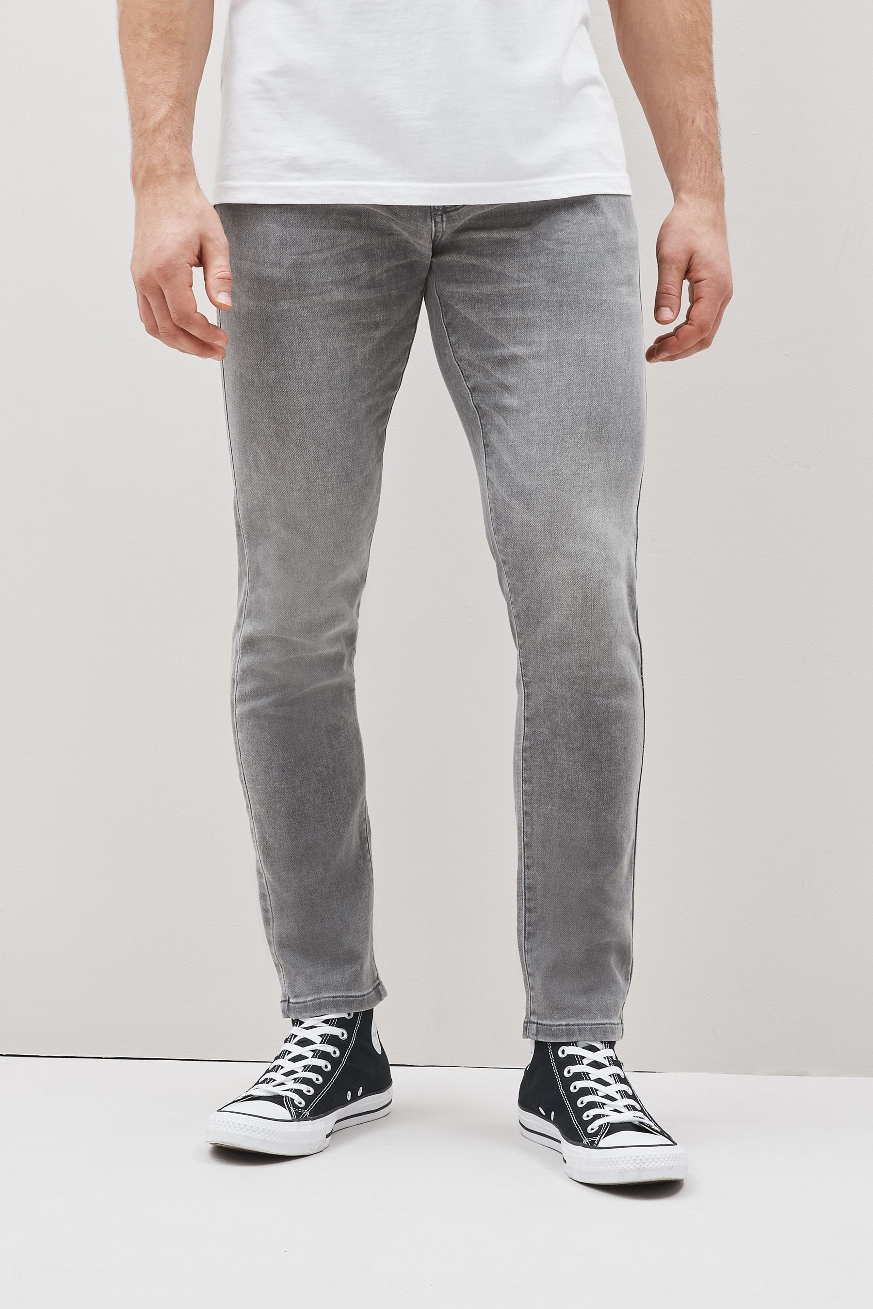 Next Skinny-fit-Jeans (1-tlg) Light Grey