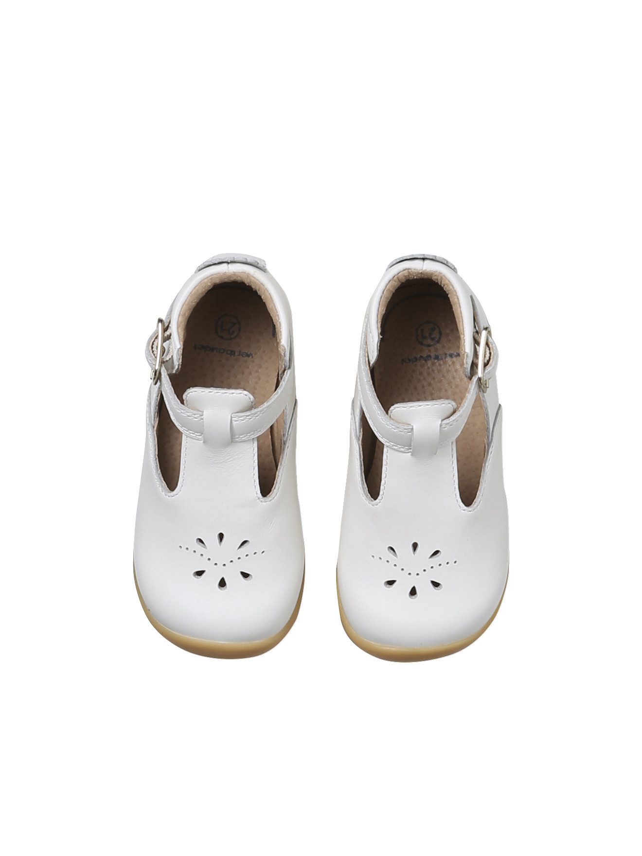 vertbaudet Baby Lauflernsandalen aus weichem Leder Lauflernschuh