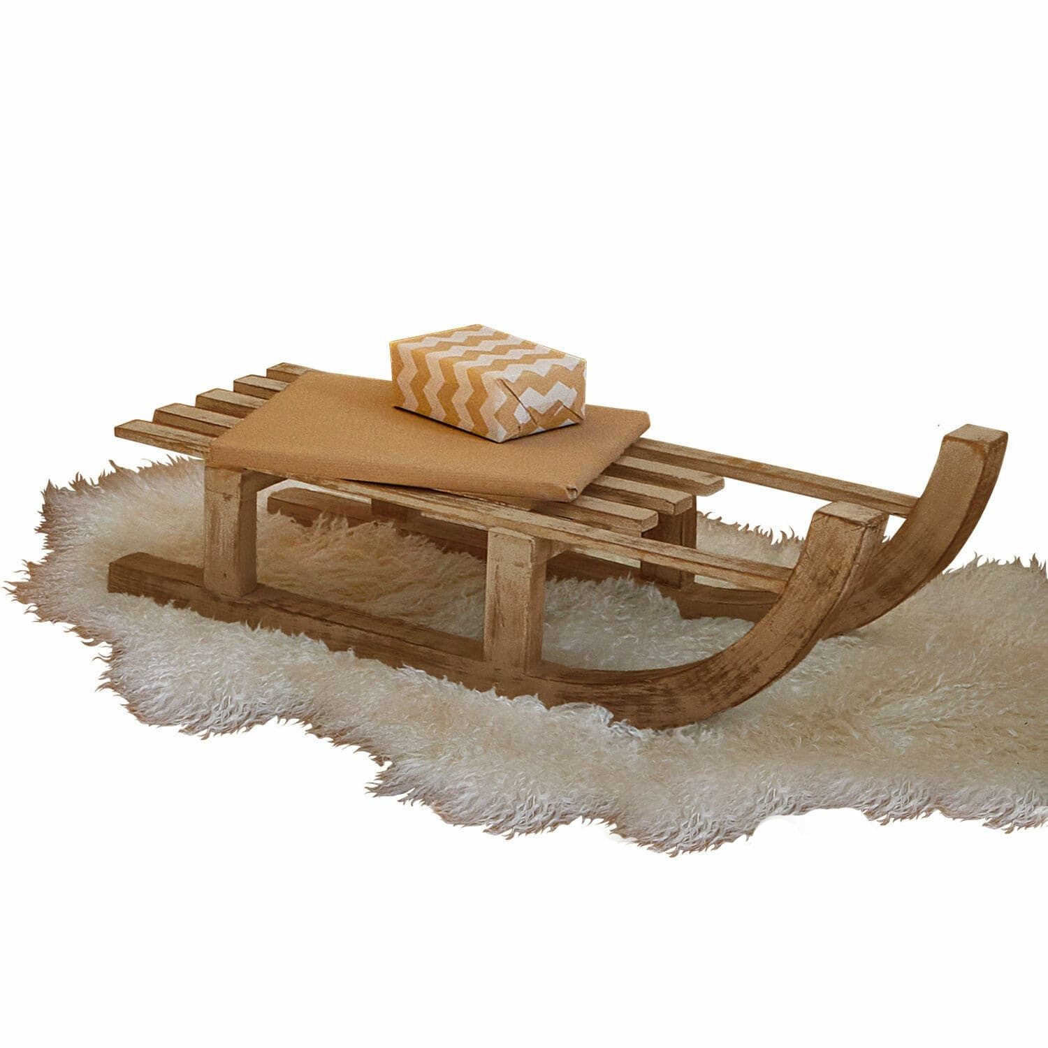 Mirabeau Weihnachtsfigur Deko-Schlitten FSC®-100% Hoekstra antikbraun (kein günstig online kaufen