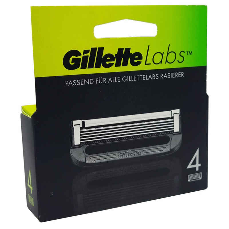 Gillette Rasierklingen Labs, 4-tlg., 4er Pack