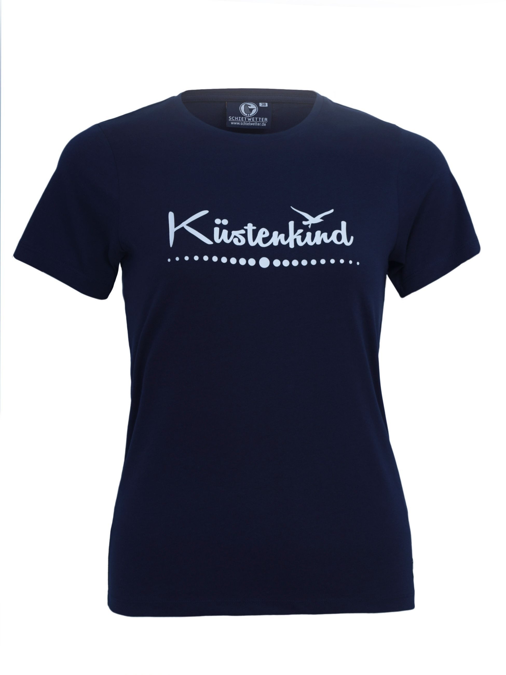 Schietwetter T-Shirt Damen "Küstenkind" günstig online kaufen
