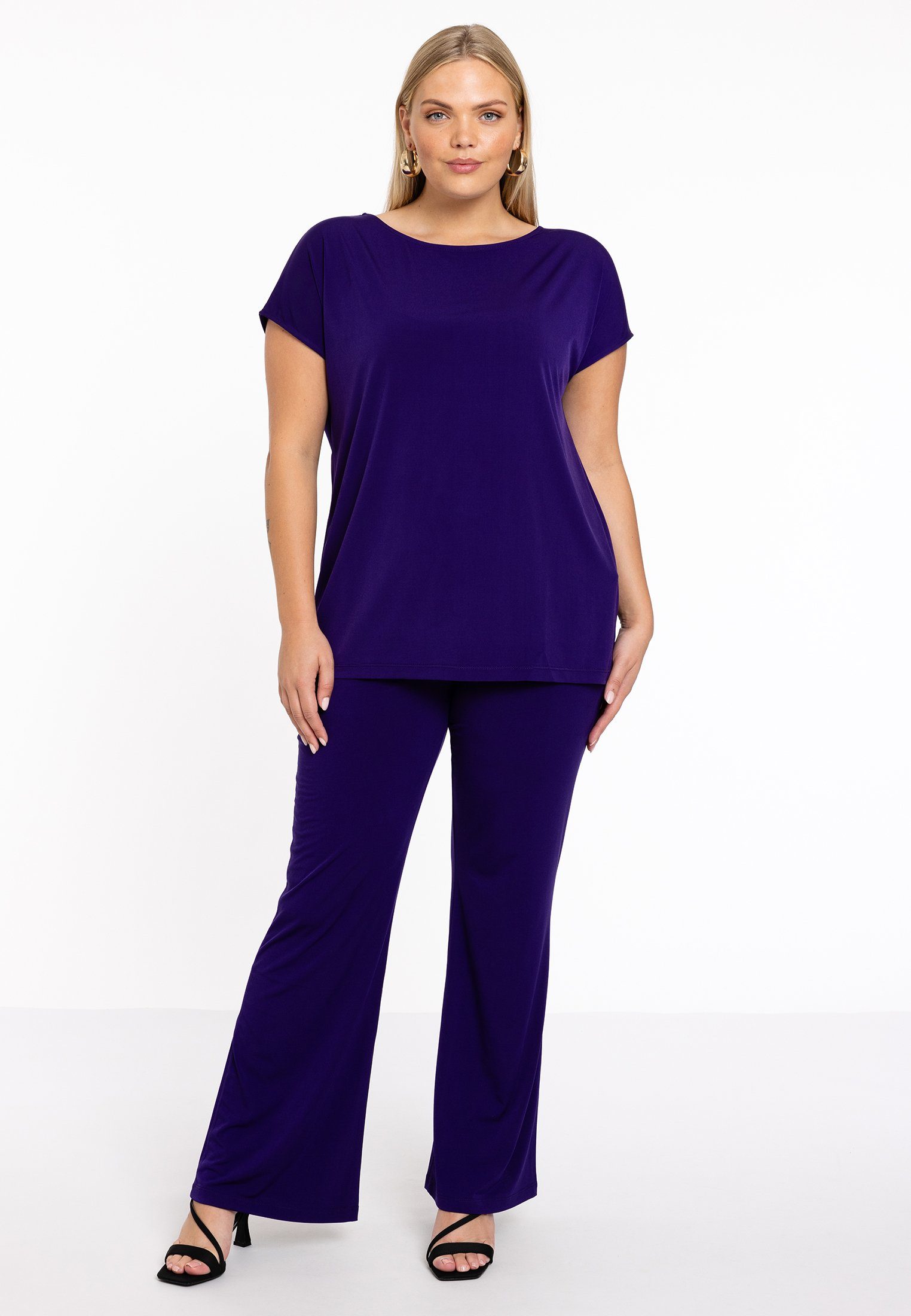YOEK Langarmshirt Damen T-shirt Große Größen günstig online kaufen