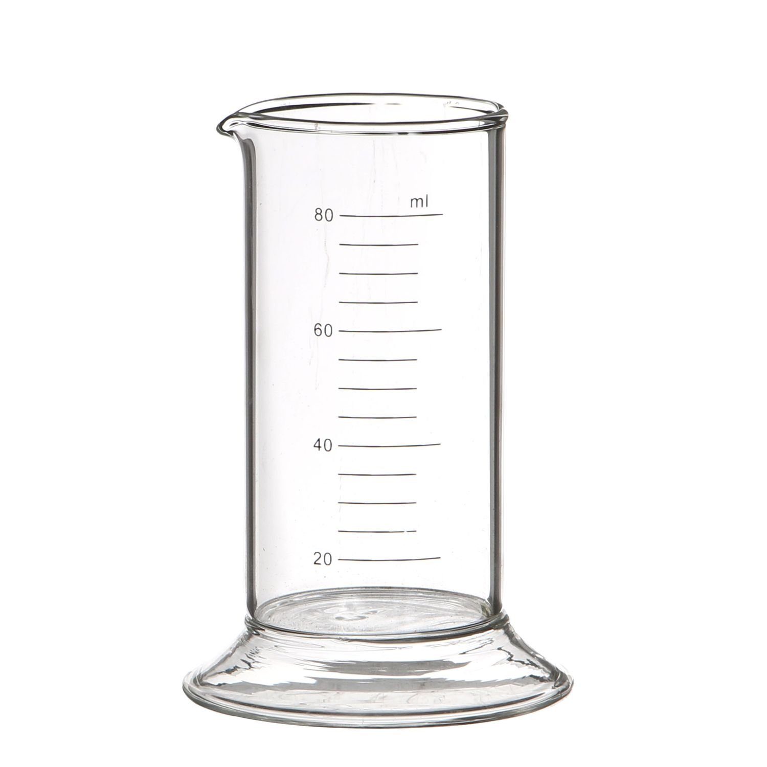 NaDeco Dekovase Glasvase Messzylinder h. 11cm Ø 8cm günstig online kaufen