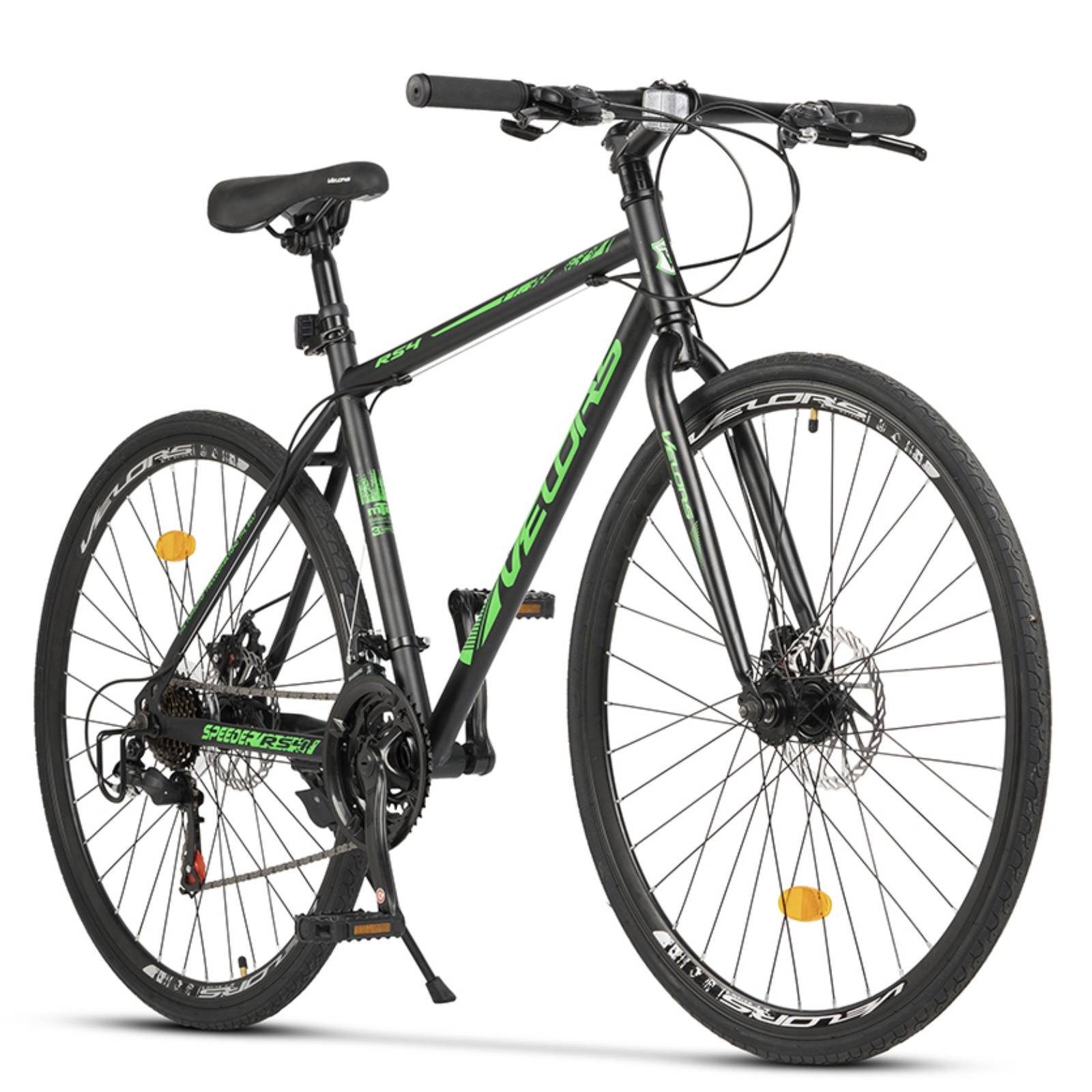 Velors Rennrad Rennrad 700C Aluminium Rennrad Road Bike, 28 Zoll für Herren Damen, 21 Gang, Kettenschaltung, (Set), Trekkingrad für 160 - 195 cm City Commuter Fahrrad