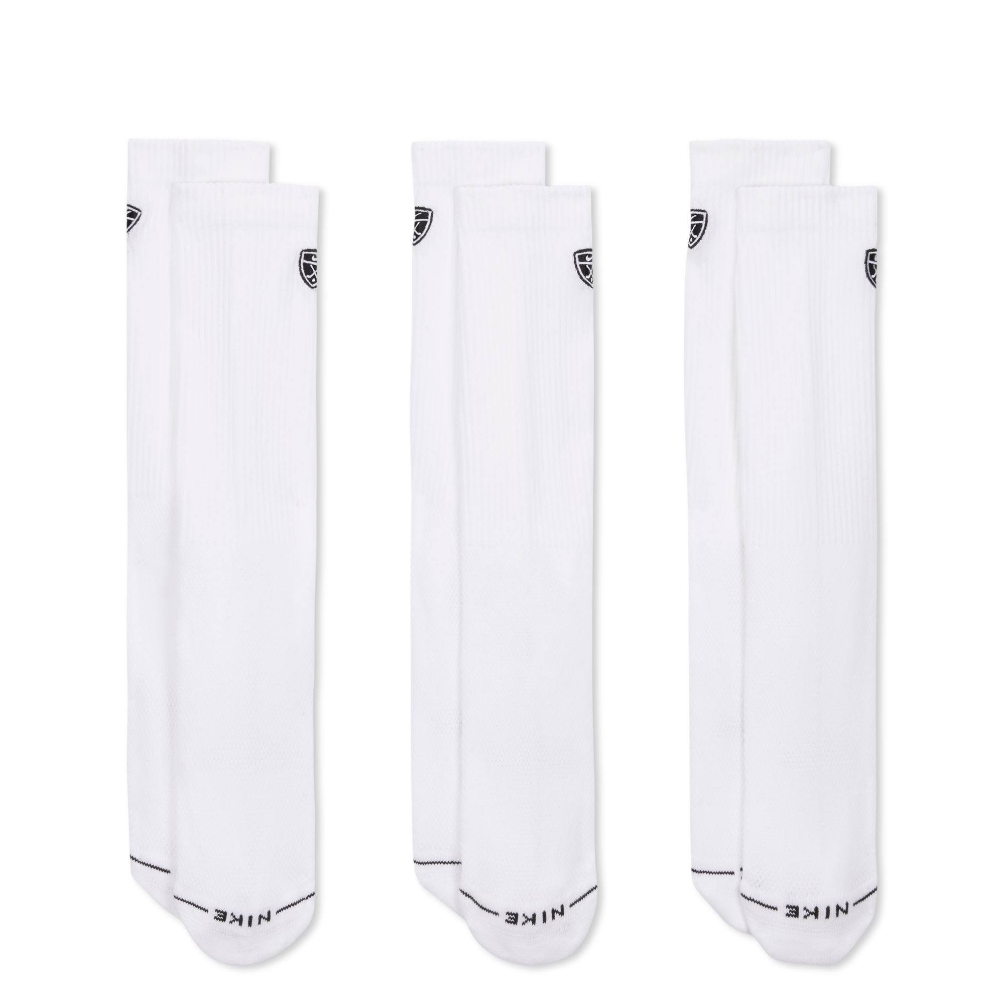 Nike Sportsocken U NK ED ELVD CRW 3P GOLF-144 für sportliche Aktivitäten, sportlicher Stil, angenehmes Tragegefühl
