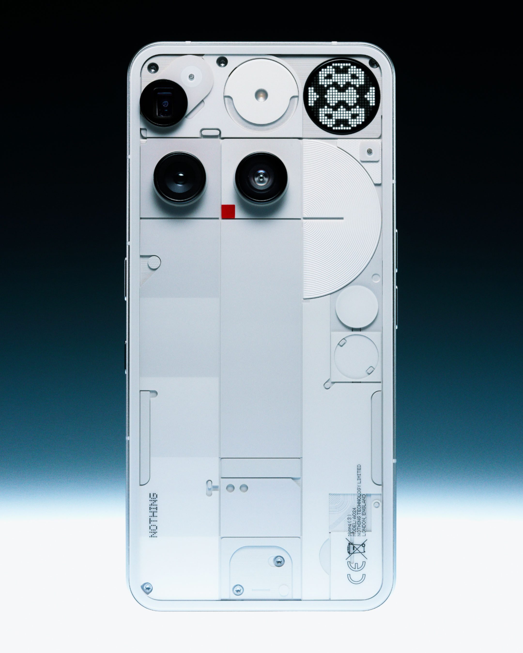 NOTHING Phone (3) Smartphone (16,94 cm/6,67 Zoll, 256 GB Speicherplatz, 50 MP Kamera)