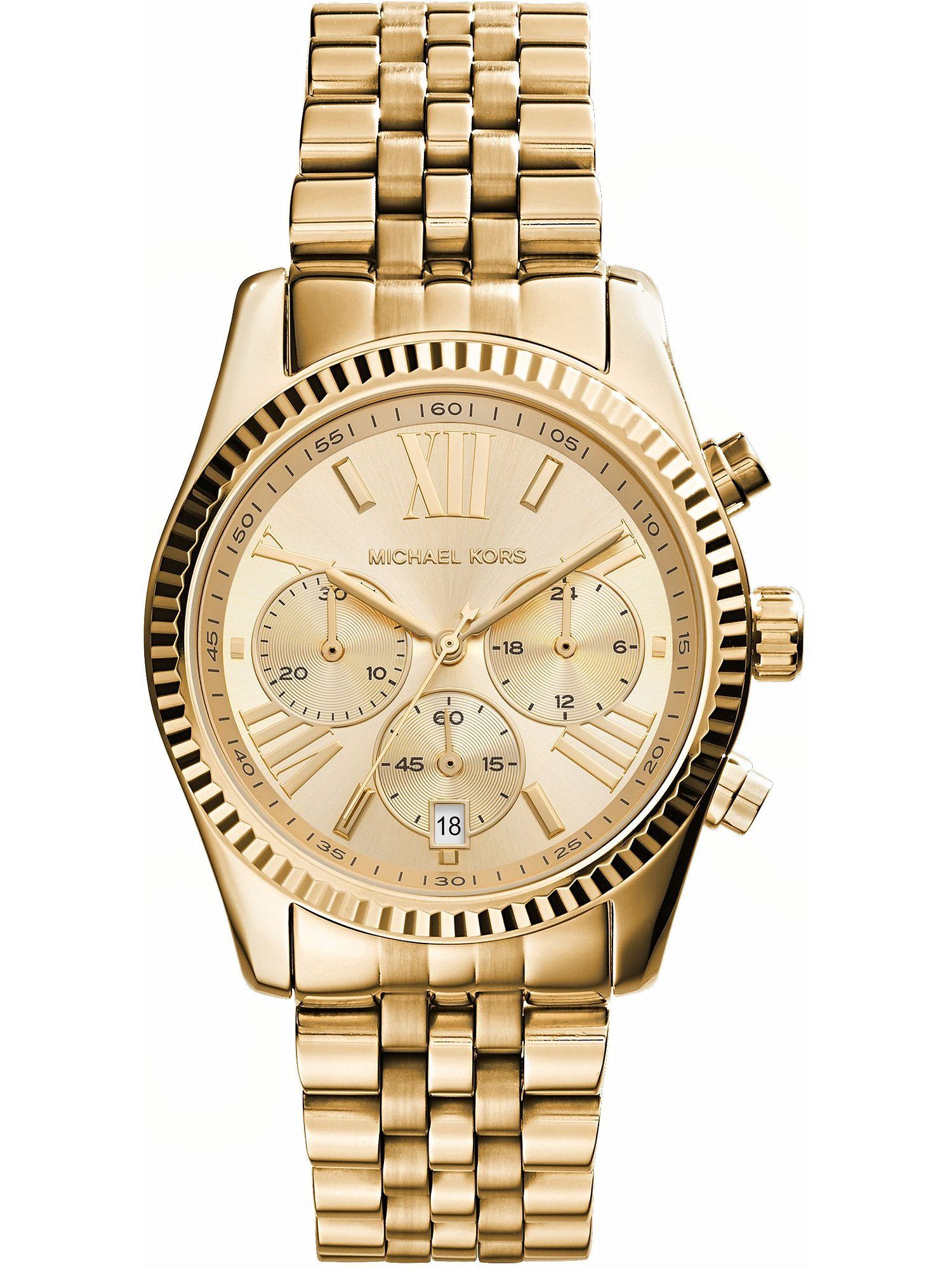 MICHAEL KORS Chronograph Michael Kors Damen-Uhren Analog Quarz günstig online kaufen