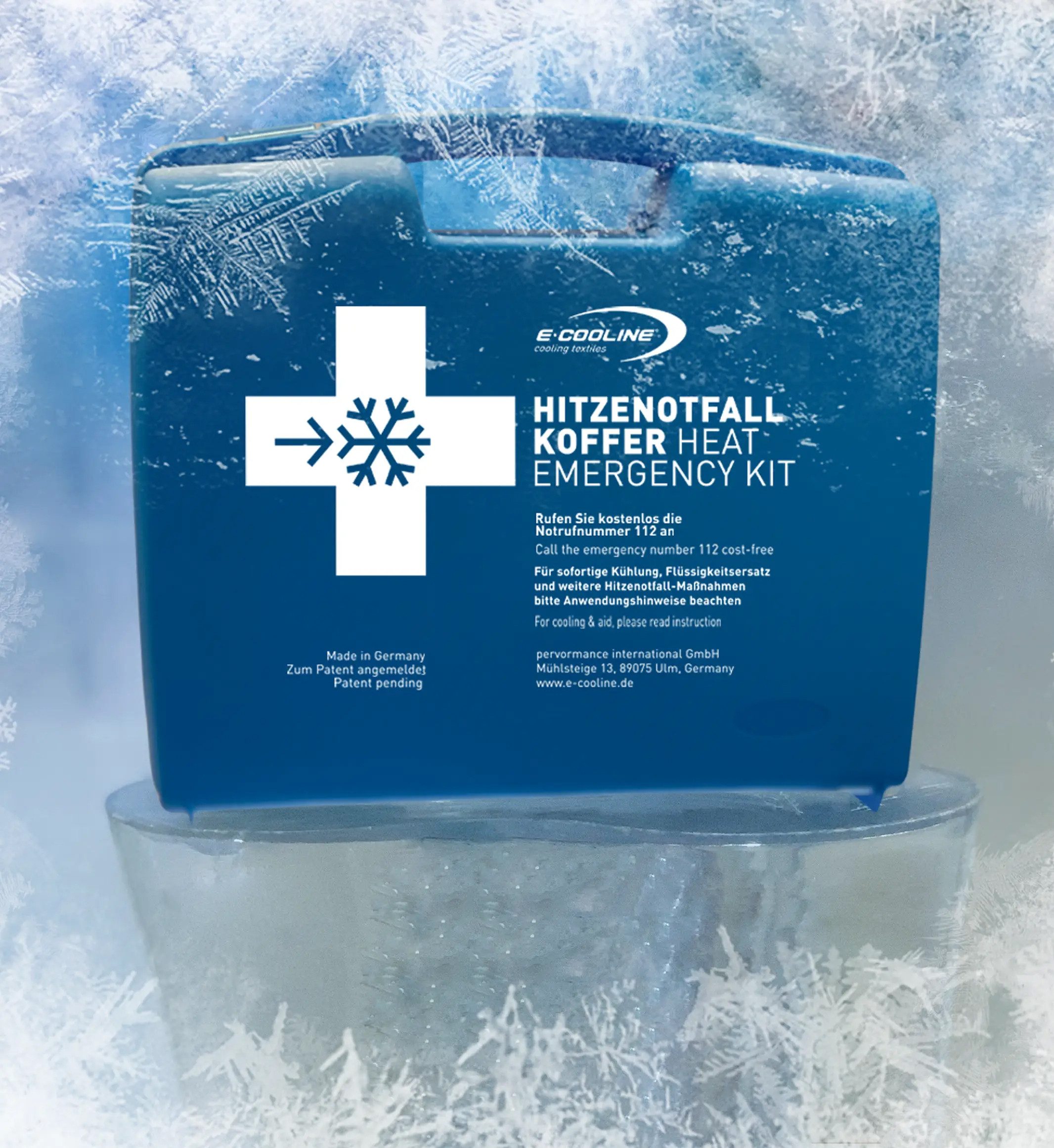 E.COOLINE Erste-Hilfe-Koffer Hitze-Notfall-Koffer