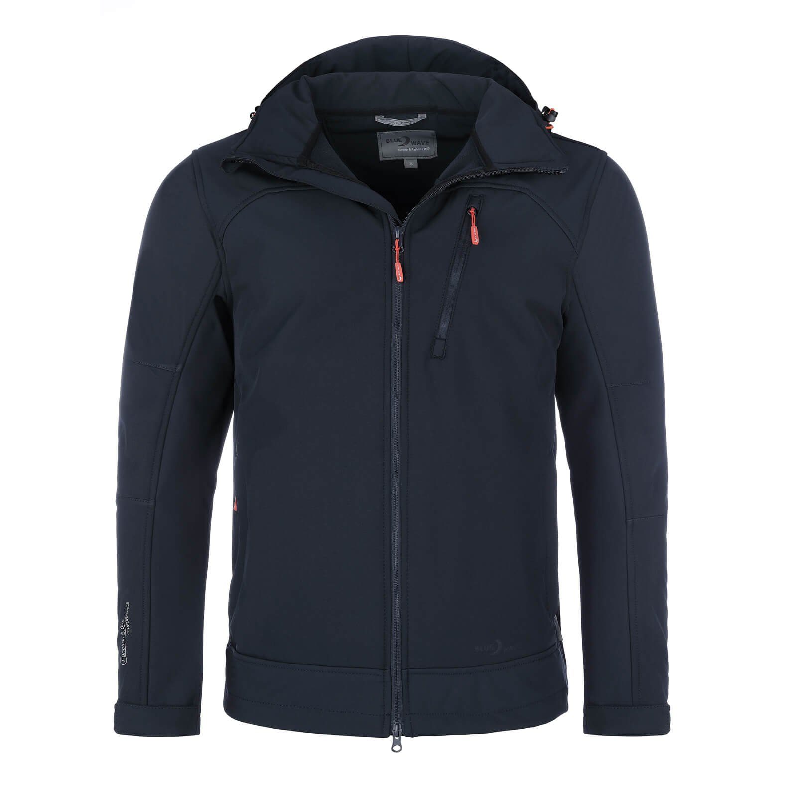 Blue Wave Softshelljacke Herren Outdoor-Jacke Bent günstig online kaufen
