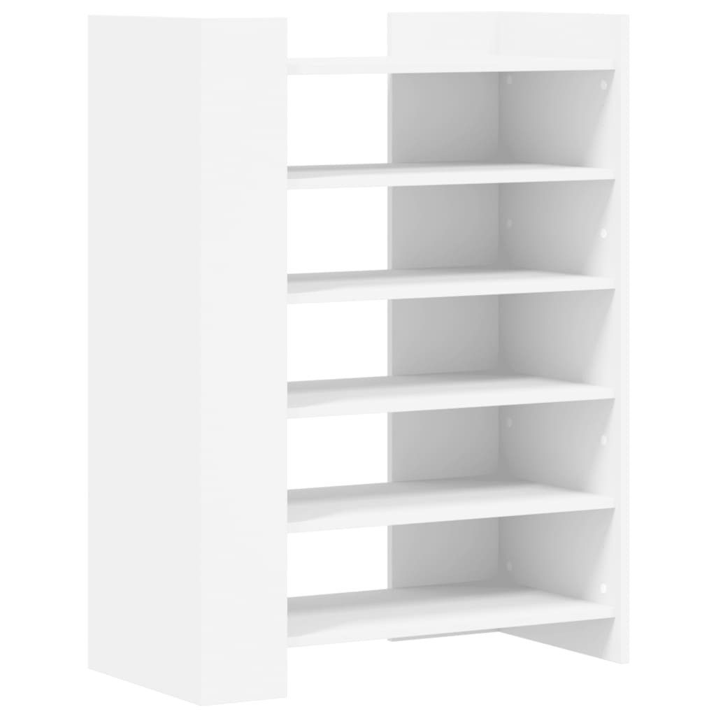 Schuhregal Schuhschrank Weiß 74,5x37,5x100 cm Holzwerkstoff