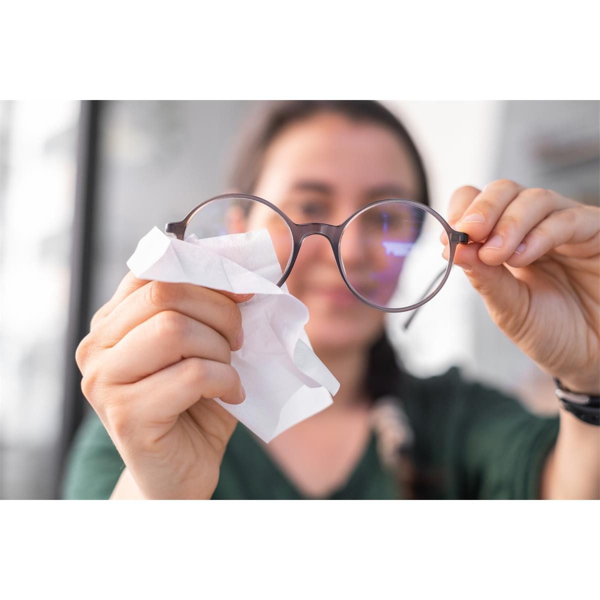 SIDOLIN Sidolin Brillen Putztücher 20 Tücher - Extra Soft & Streifenfrei (2er Reinigungstücher