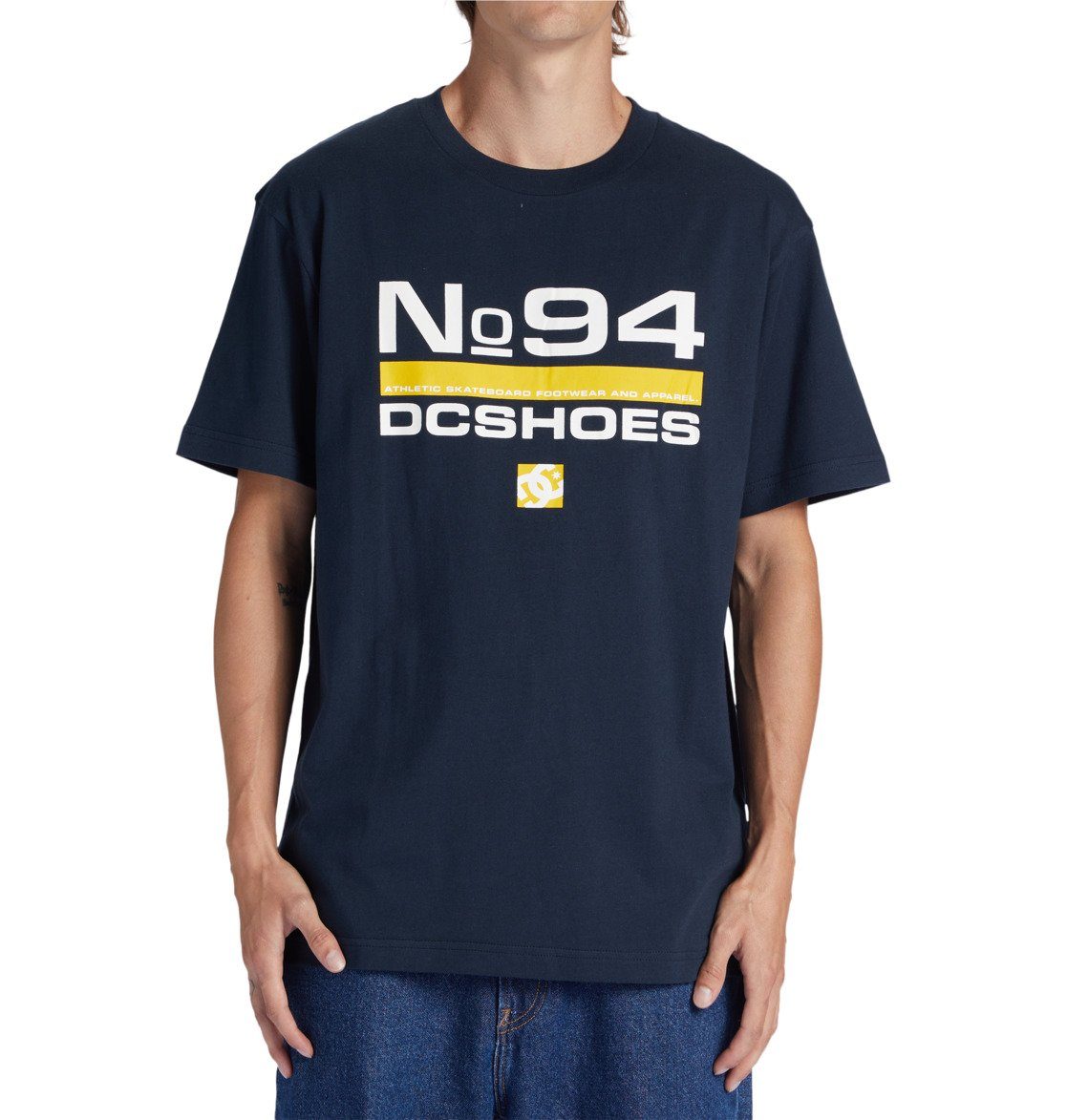 DC Shoes T-Shirt Nine Four Navy Blazer