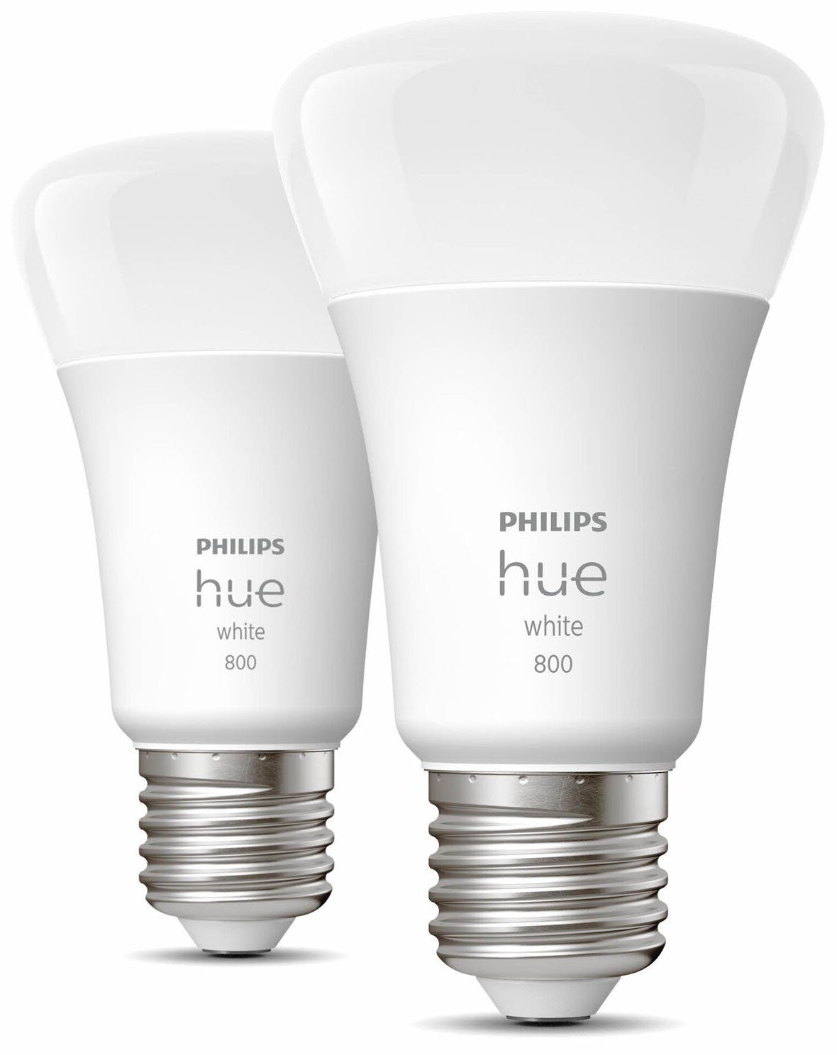Philips Hue »Philips Hue White E27 Doppelpack 2x800lm 60W!« LED-Leuchtmittel, E27, 2 Stück, Warmweiß-HomeTrends