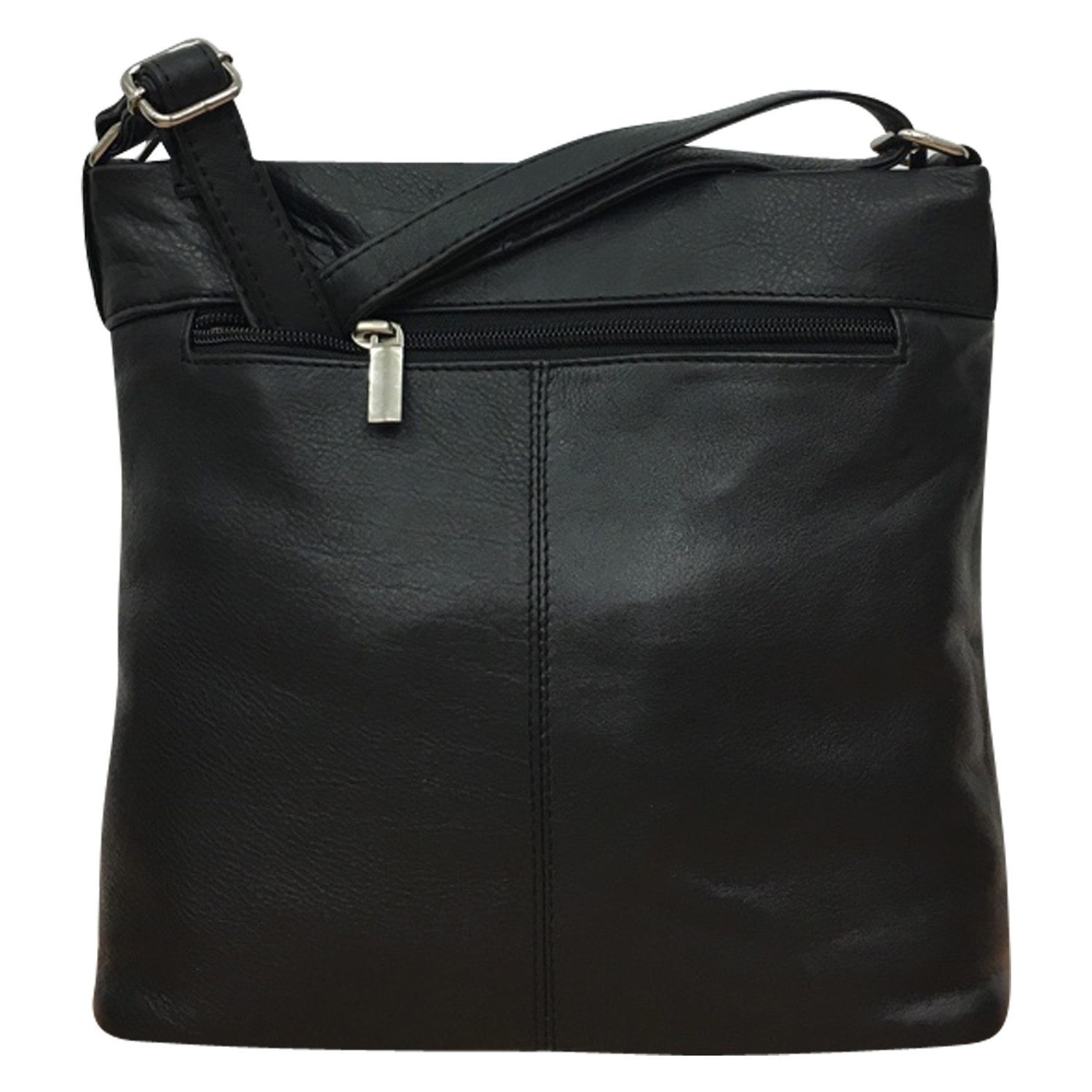 Cinino Handtasche C1970, Ledertasche Umhängetasche