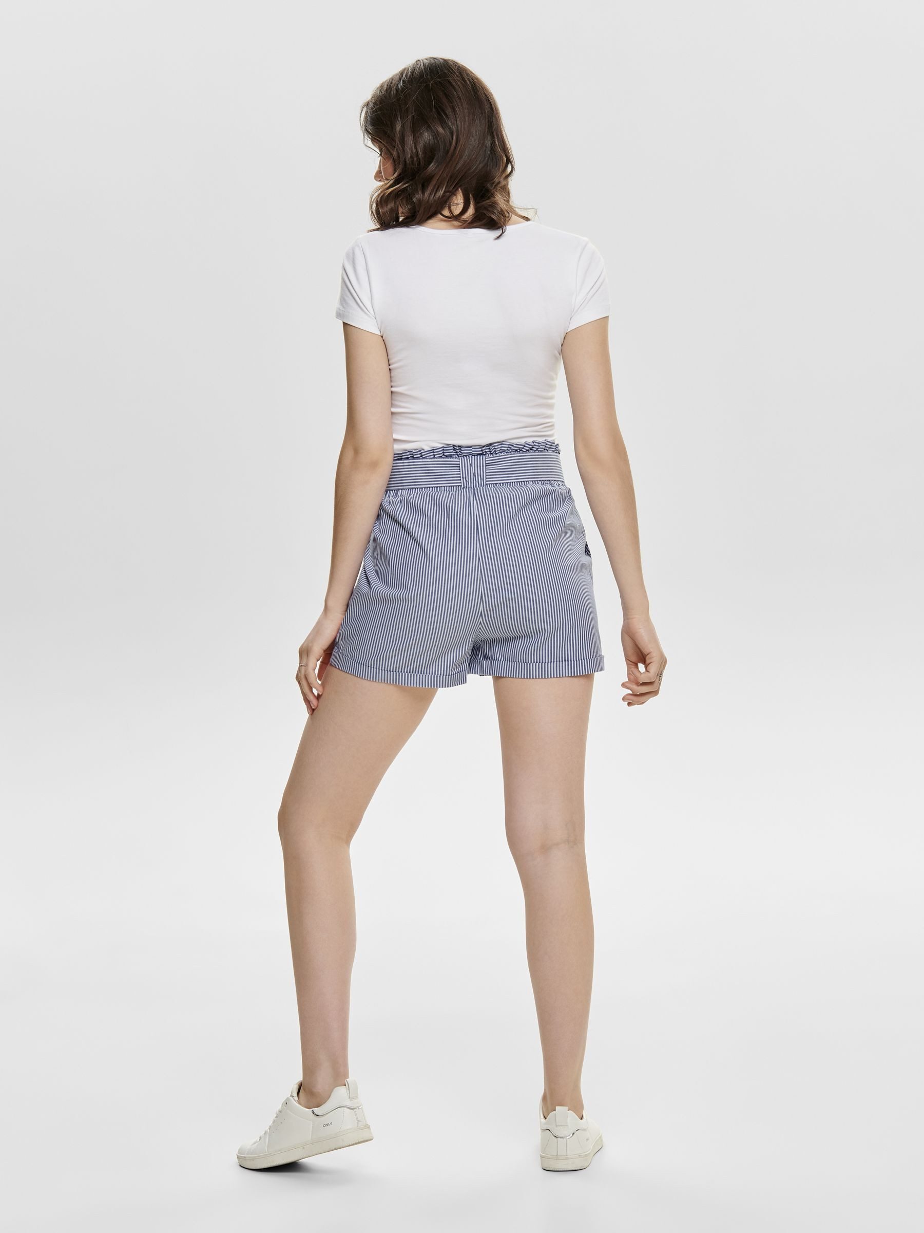 ONLY Bermudas Kurzes Design Paperbag mit günstig online kaufen
