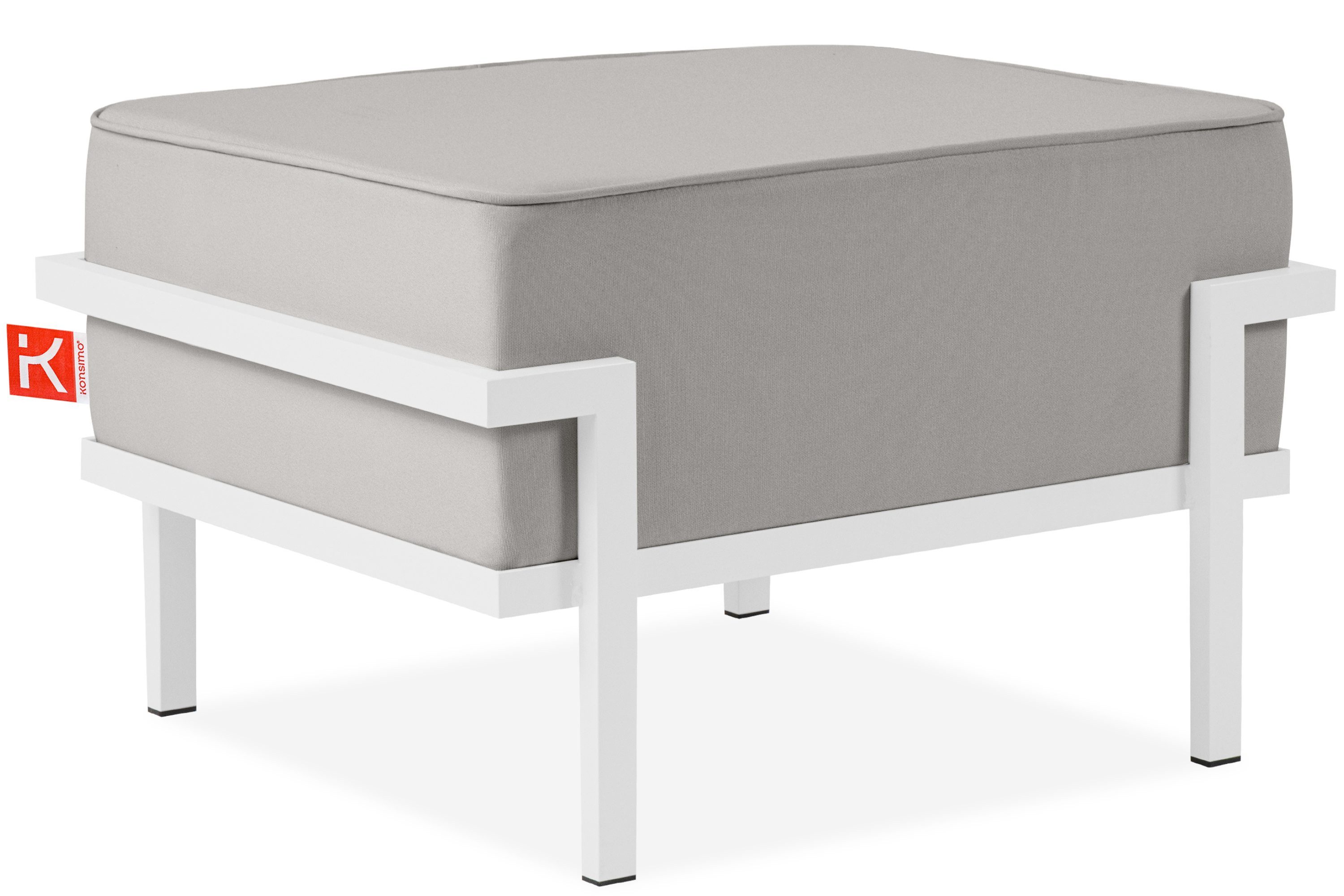 KONSIMO® Gartenlounge-Hocker TRIGLO Garten-Puffs, Gewicht: 10 günstig online kaufen