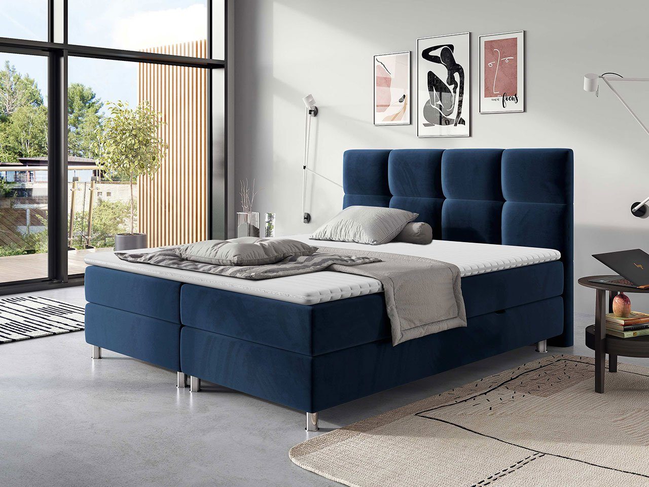 MIRJAN24 Boxspringbett Dave (zwei Bettkästen für günstig online kaufen