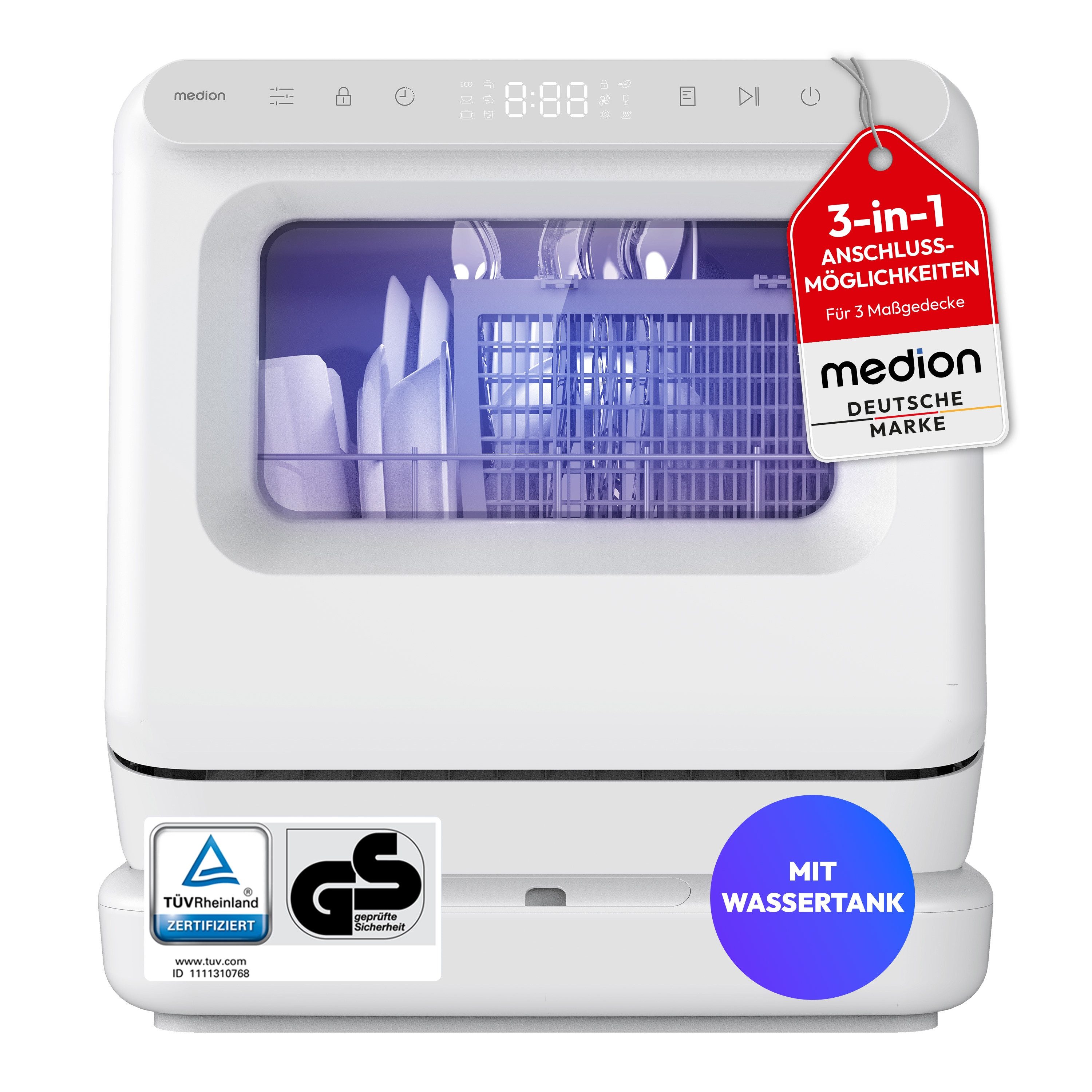 Medion® Medion® Tischgeschirrspüler MD370022