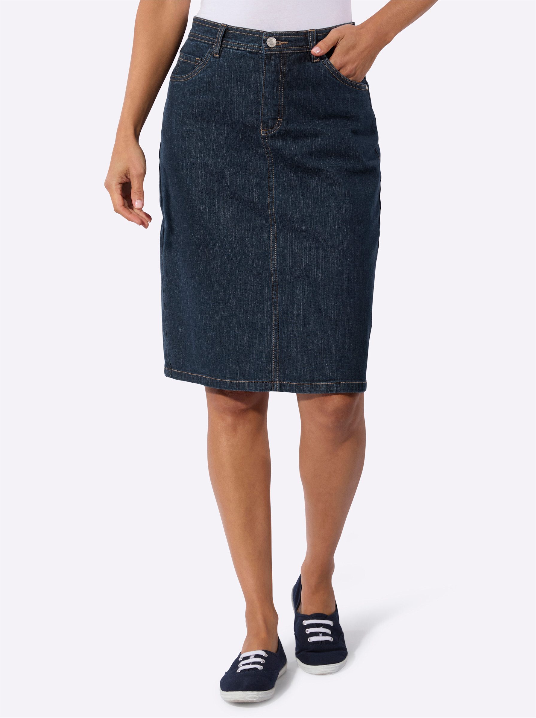 Witt A-Linien-Rock Jeansrock . günstig online kaufen