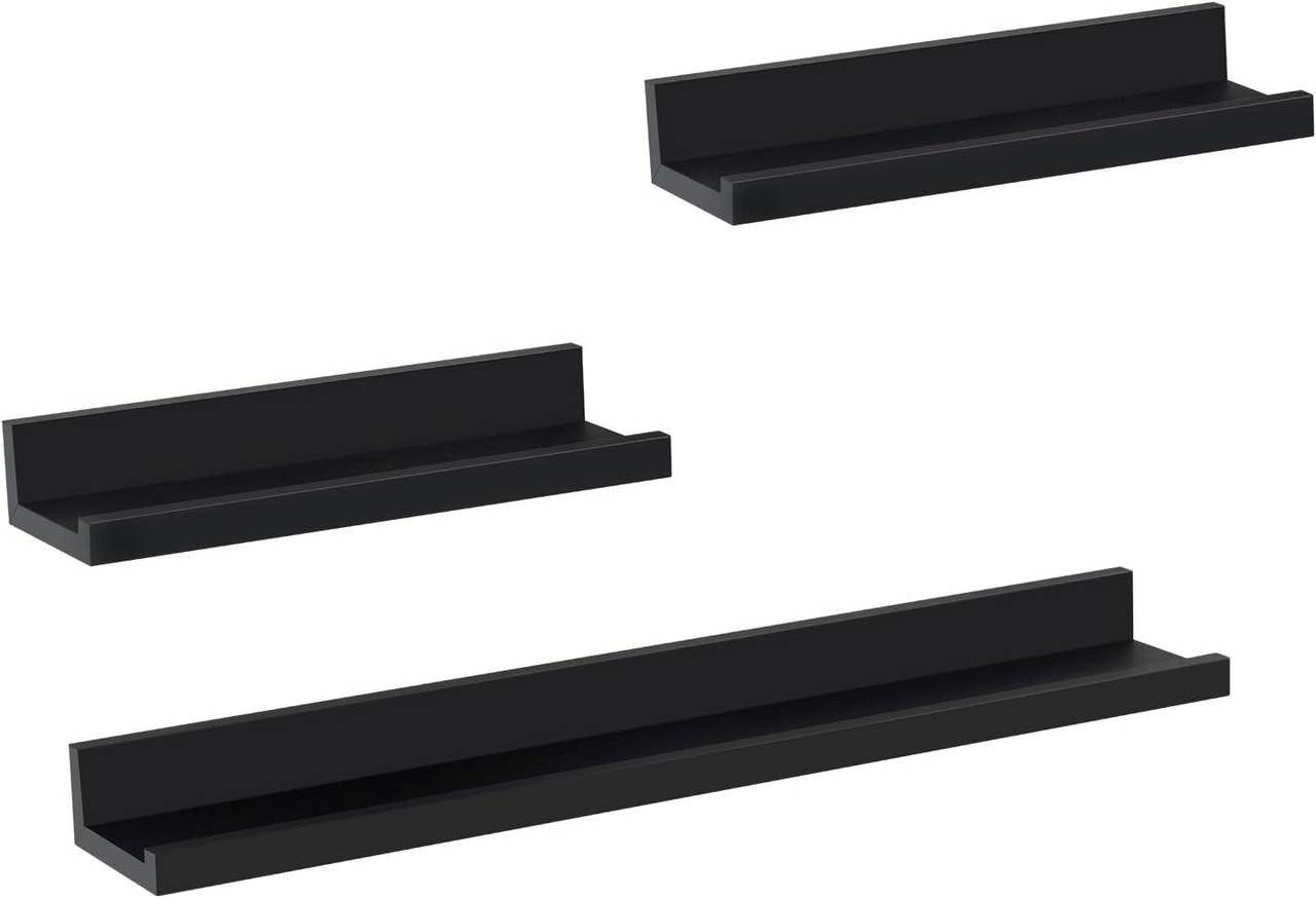 Woltu Wandregal, 3-tlg., Bilderleiste, Fotoleiste Bilderregal Fotohalter günstig online kaufen