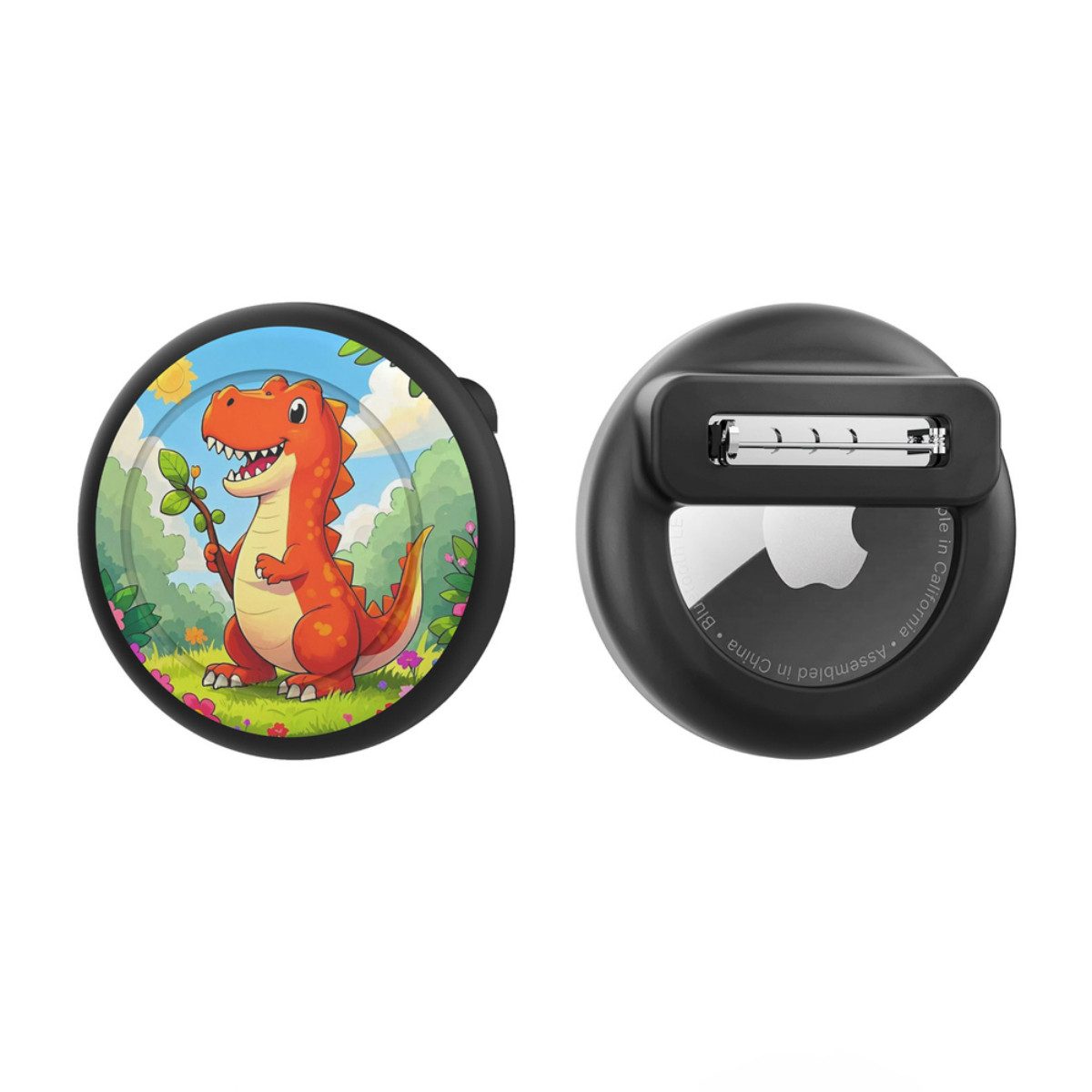 Hurtel AirTag-Badge-Hülle EA-68 GPS-Tracker (Sichere Pin-Befestigung)