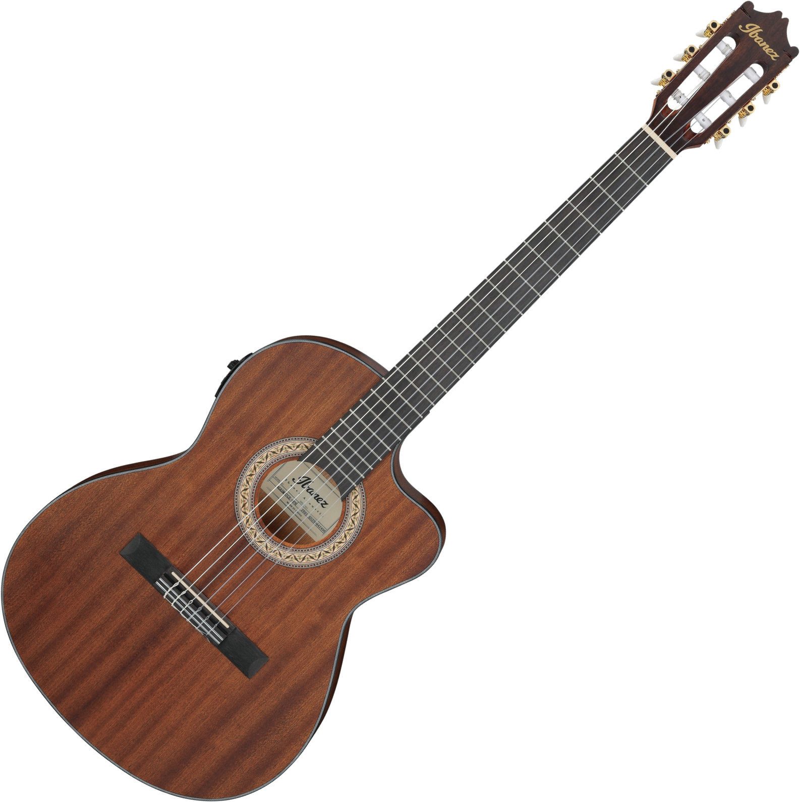 Ibanez Konzertgitarre GA5MHTCE-OPN Thinline Open Pore Natural, 4/4, 4/4 Thinline-Konzertgitarre mit Tonabnehmer und Cutaway