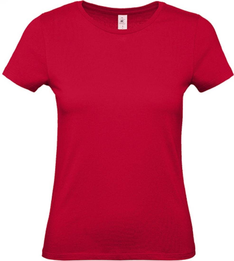B&C Rundhalsshirt Damen T-Shirt 100 günstig online kaufen