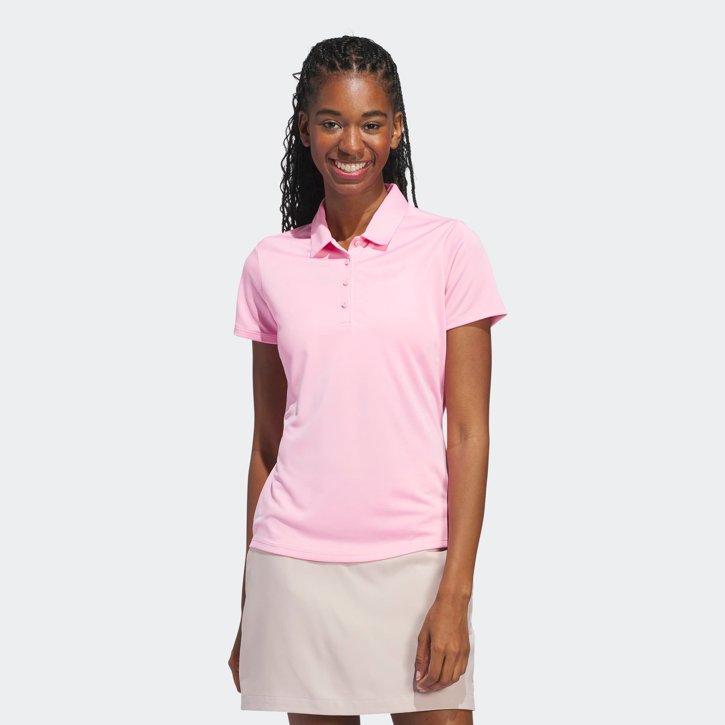 adidas Performance Poloshirt W PERF SLD SS P mit Druckknopfverschluss, aus günstig online kaufen