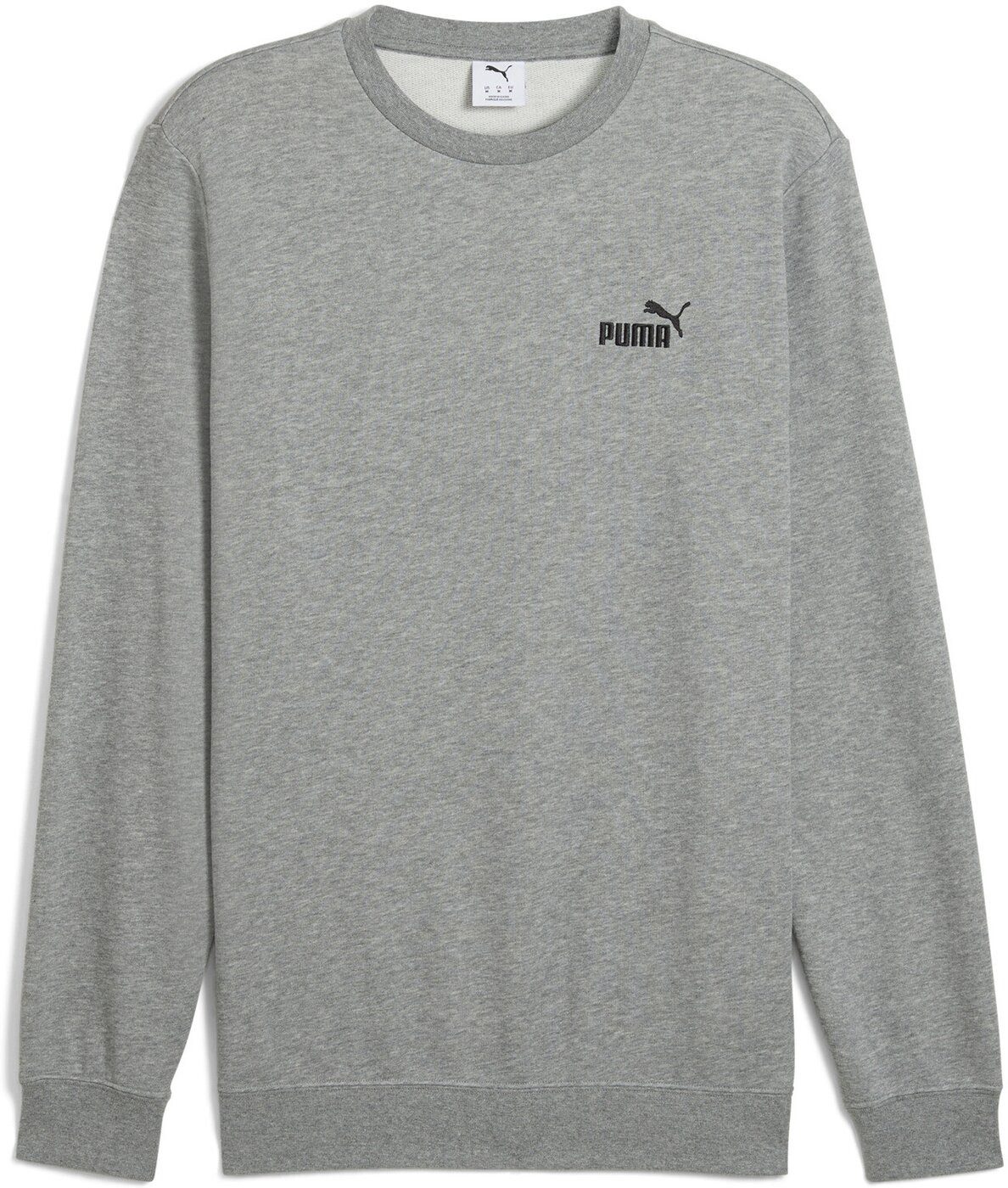 PUMA Sweatshirt ESS Small No. 1 Logo Crew TR MEDIUM GRAY HEATHER günstig online kaufen