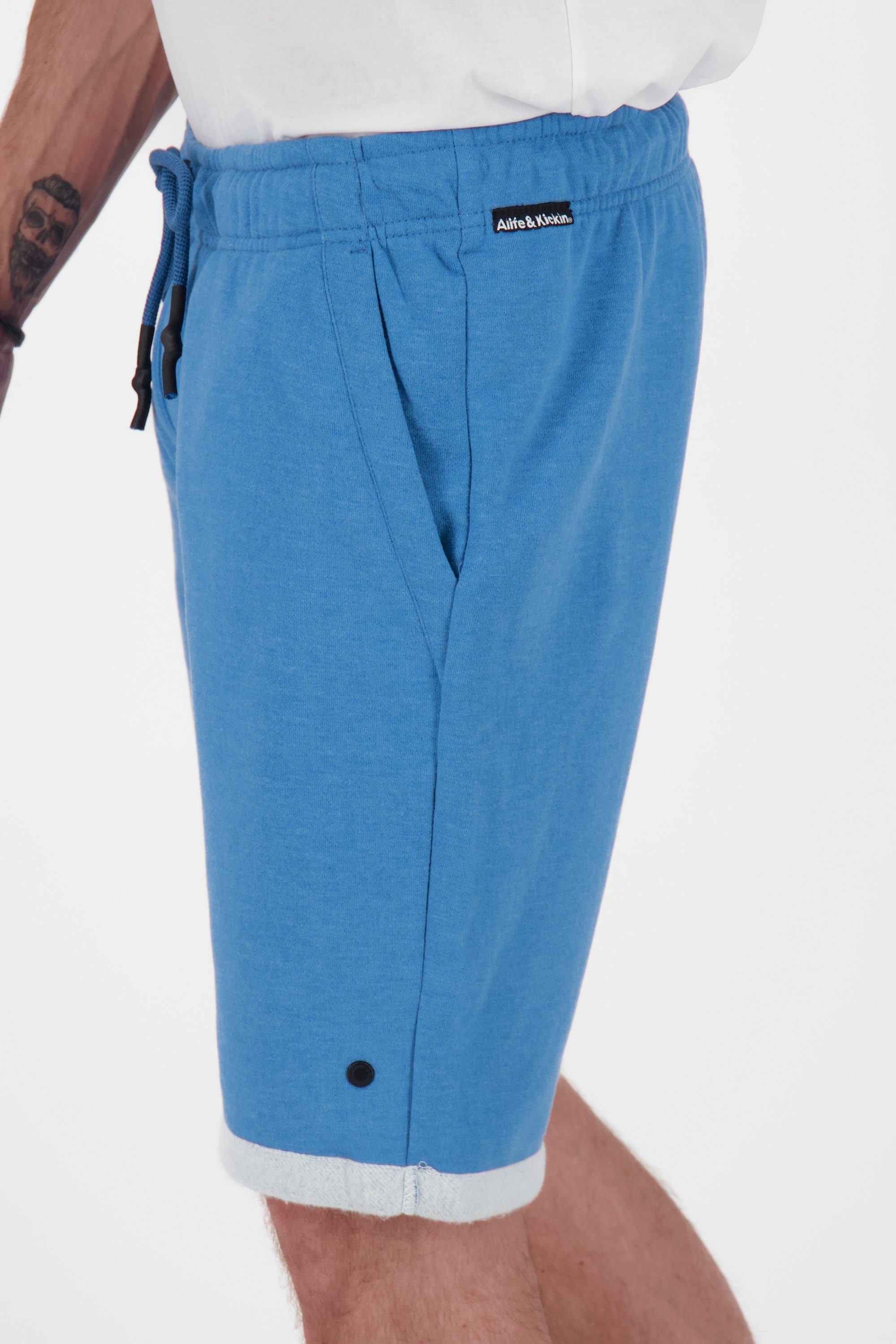 Alife & melange Hose indigo Kickin A Herren Shorts JumperAK Sweatshorts Sweathose, kurze