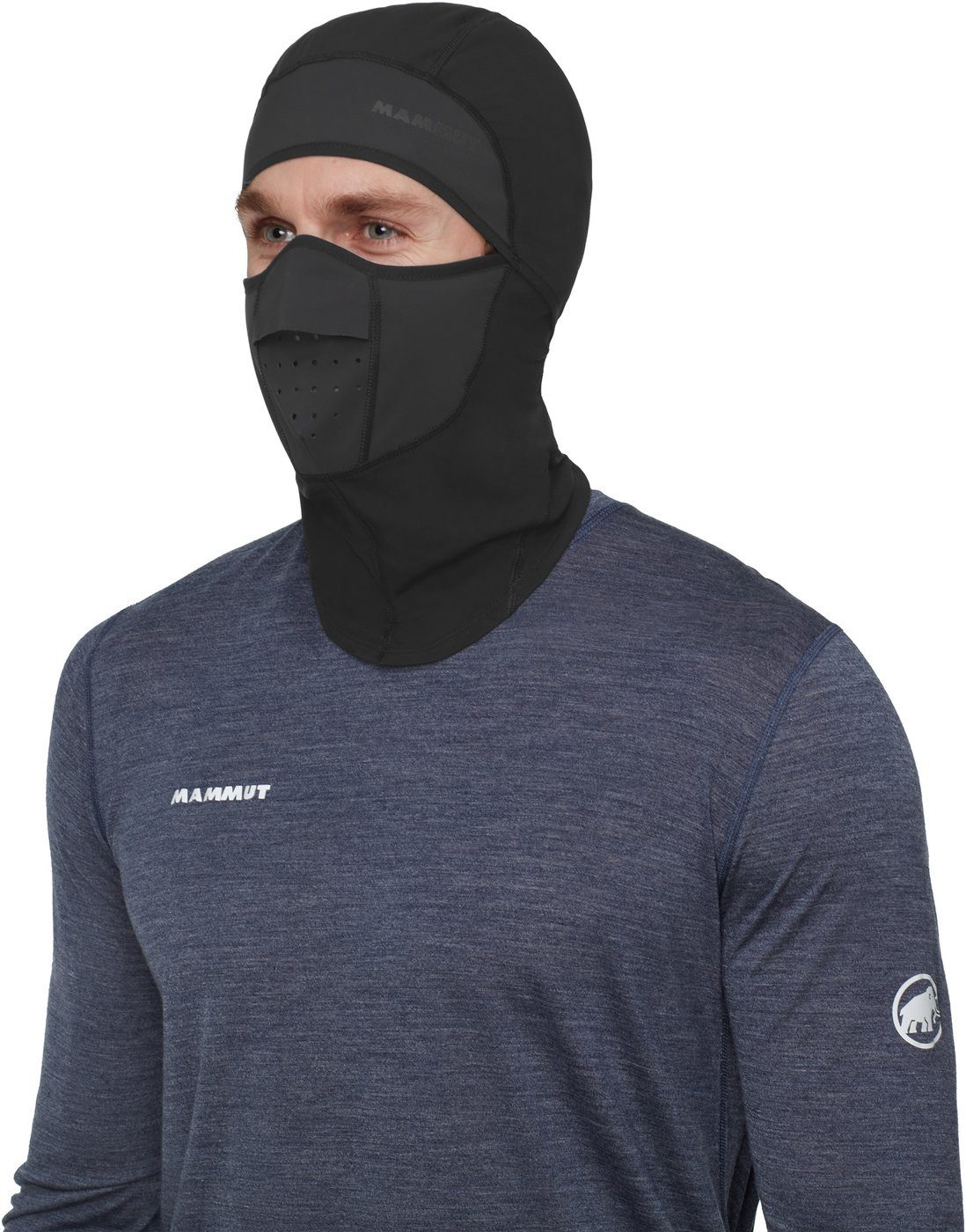 Mammut Skimütze Balaclava Arctic WS black