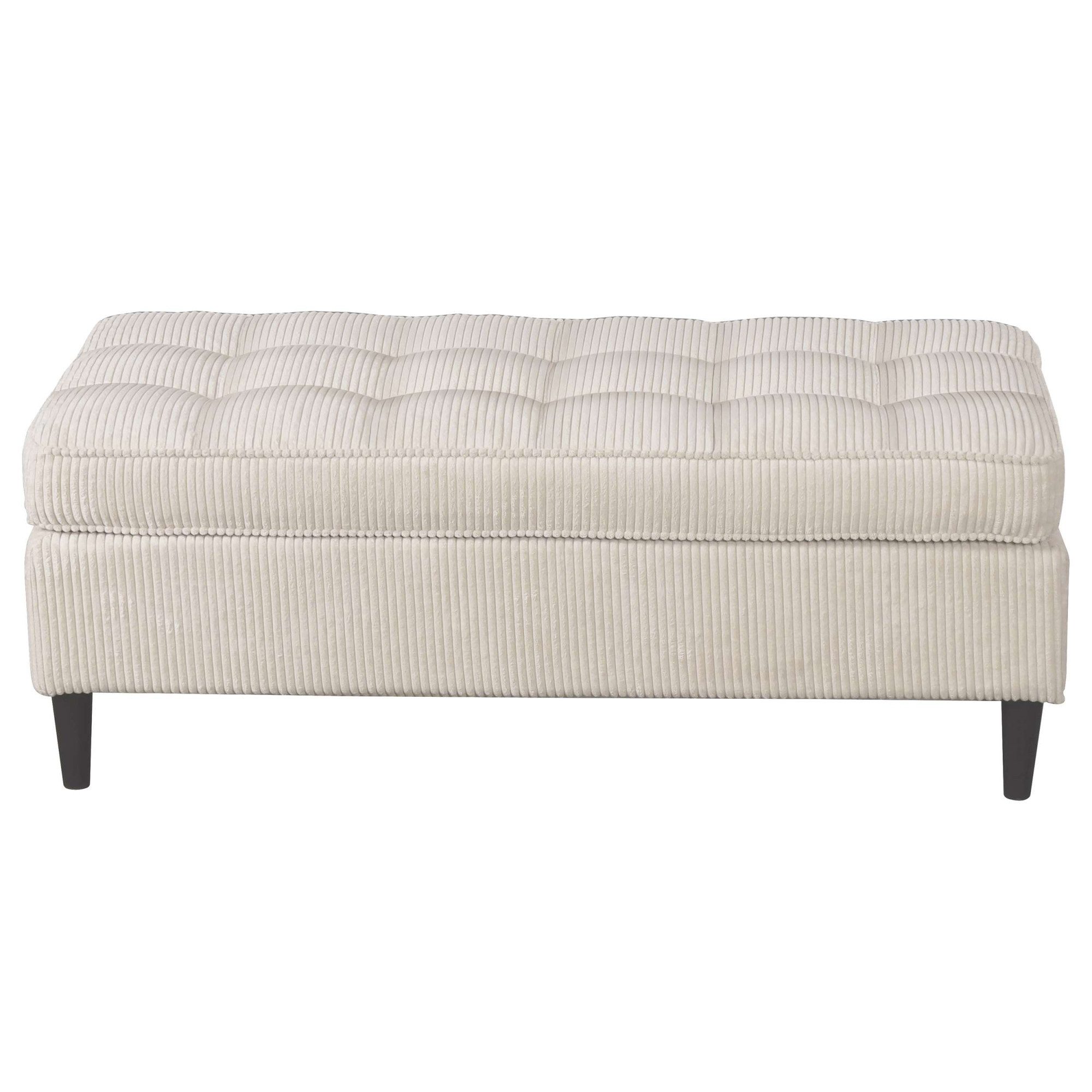 Dorel Home Hocker LINDHUS, Cord, Modul für die Lindhus-Sofas- Breite 120 cm, verlängert das Sofa zum Schlafsofa, Relaxsofa....