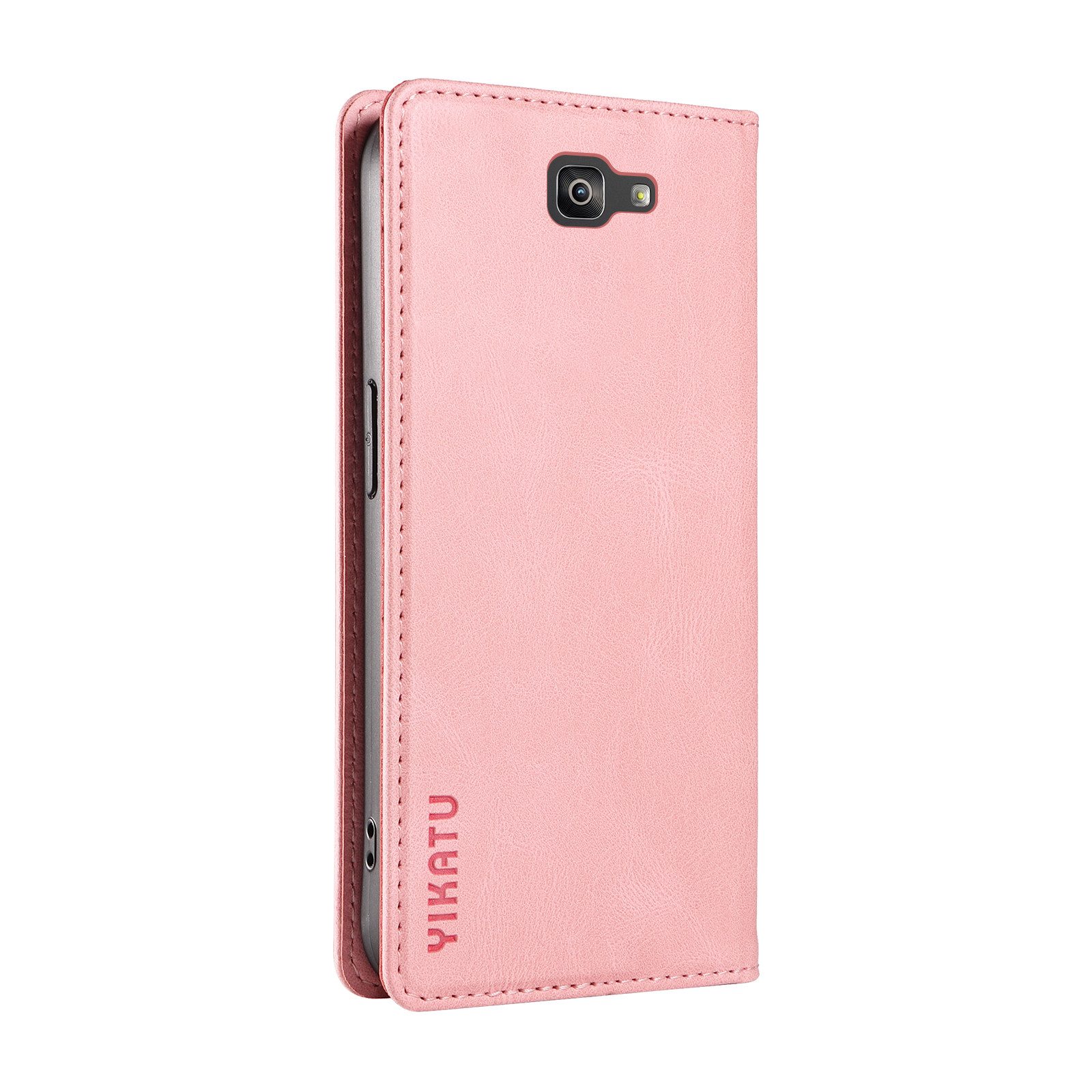 trends for living Handyhülle Leder Hülle Case Cover Klapp Tasche Etuis für Samsung J Serie Magnet