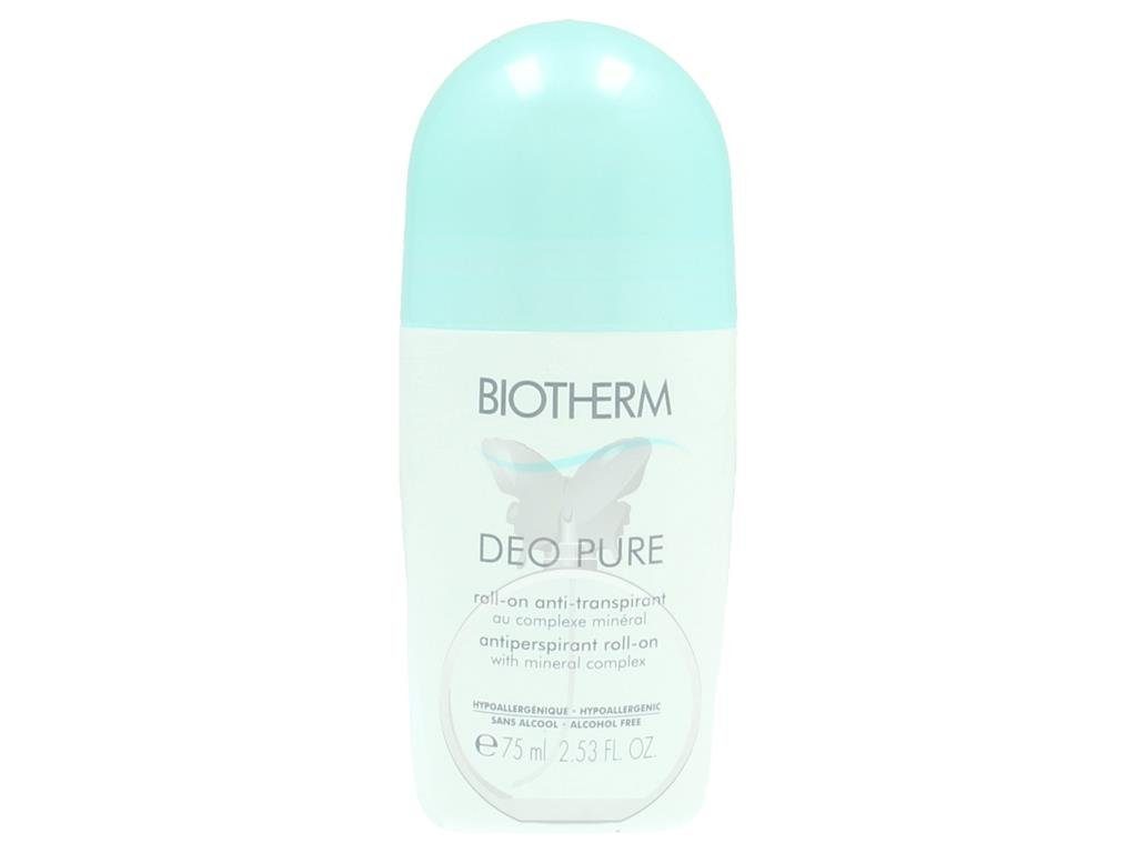 BIOTHERM Deo-Roller BioTherm Deo Pure Antiperspirant Deostick 75 ml, Packung