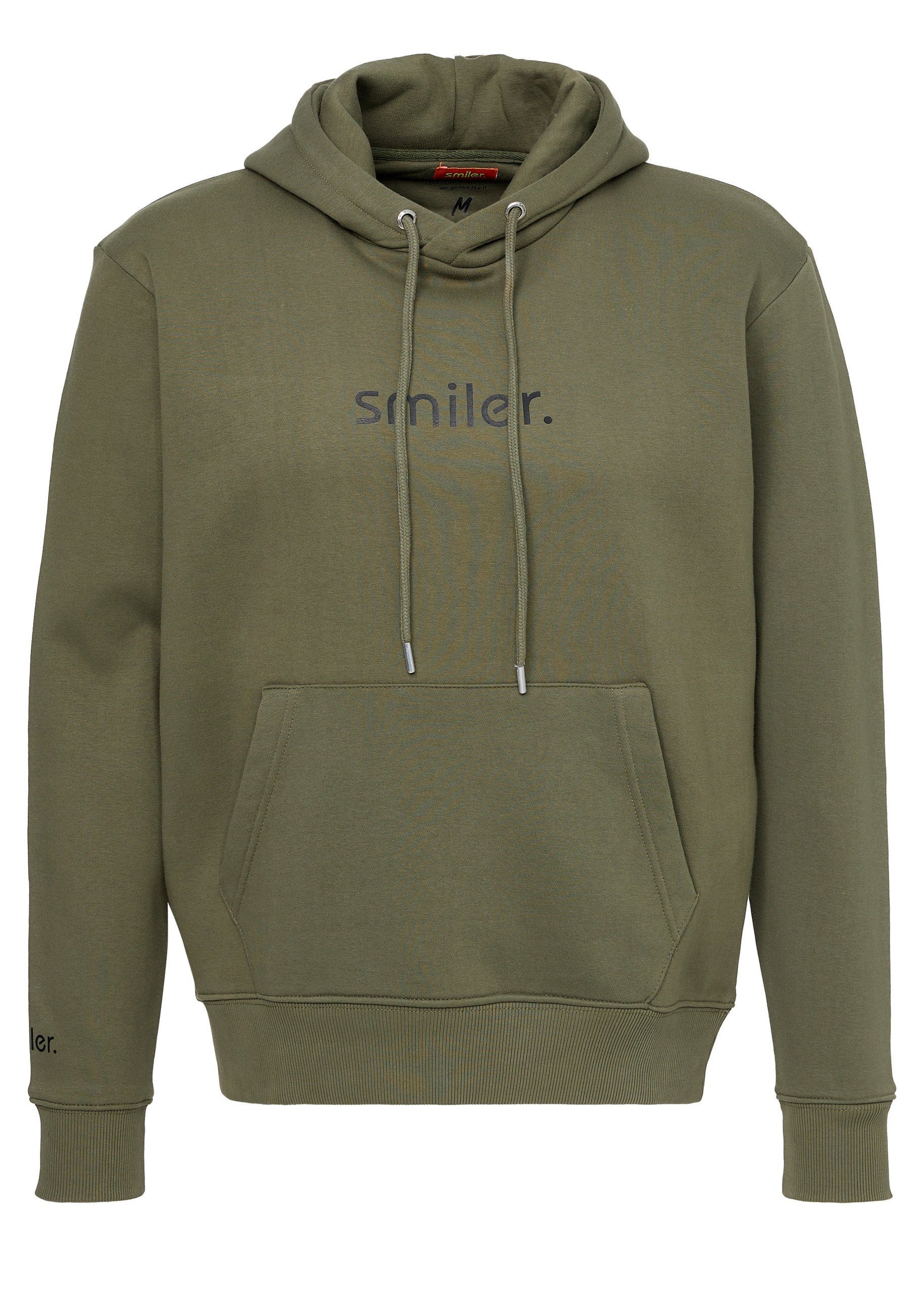 smiler. Kapuzensweatshirt Happy. mit Kapuze günstig online kaufen