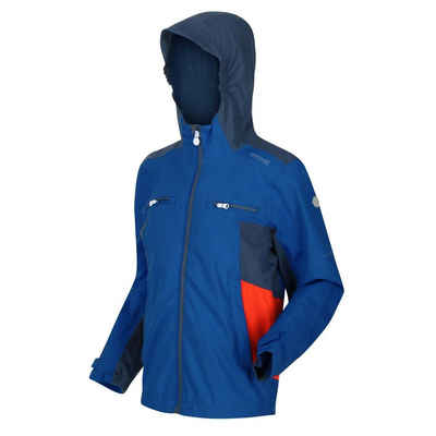Regatta Funktionsjacke Jacke für Kinder wasserdicht mit Kapuze