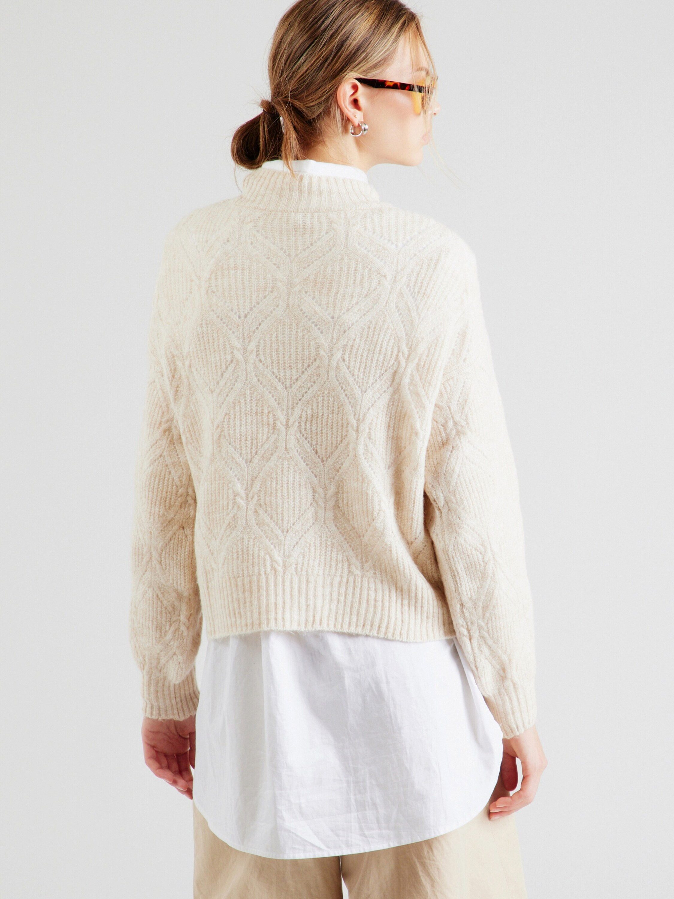 ONLY Strickpullover (1-tlg) Lochmuster günstig online kaufen