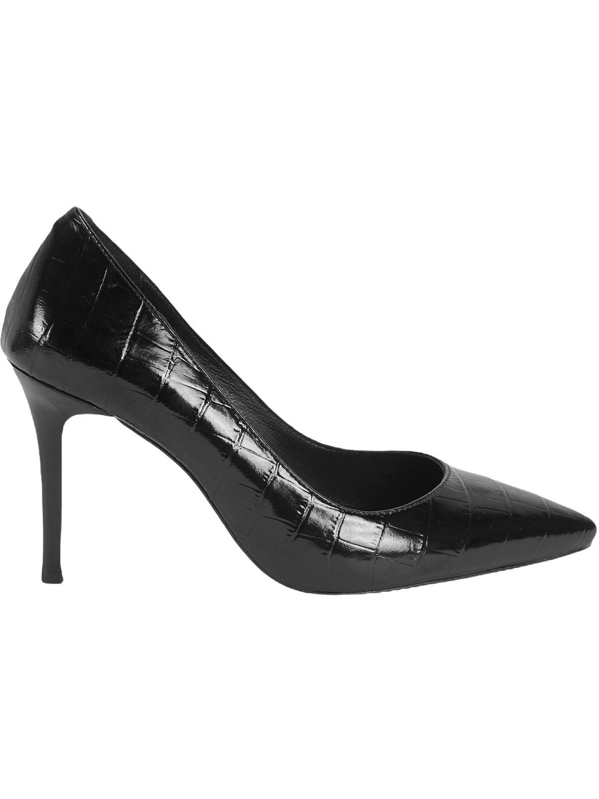 Desa Damen-Slipper – Obermaterial und Futter aus Leder, Stilettoabsatz, oh Pumps