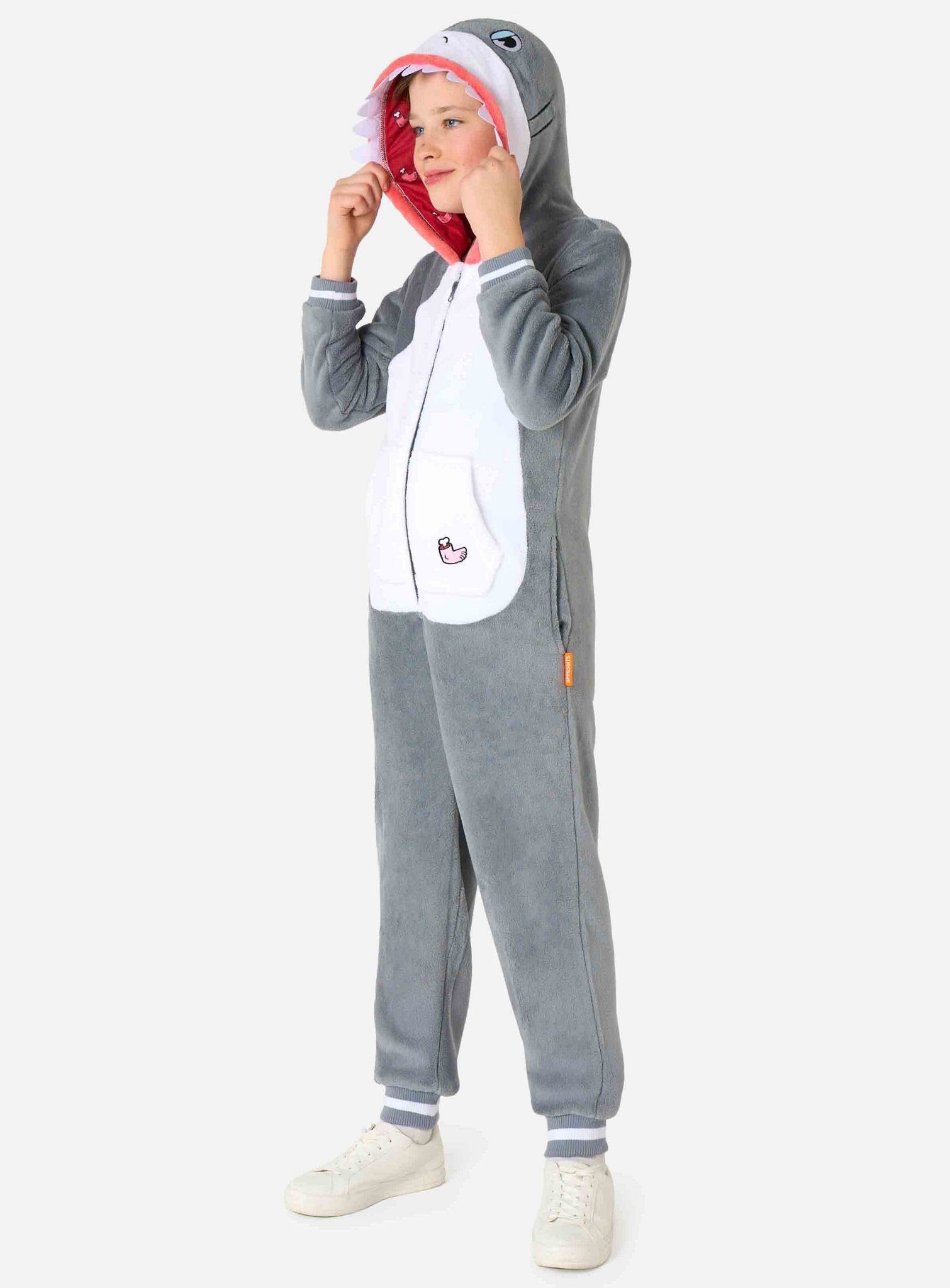 Kostüm Hai Onesie für Kinder