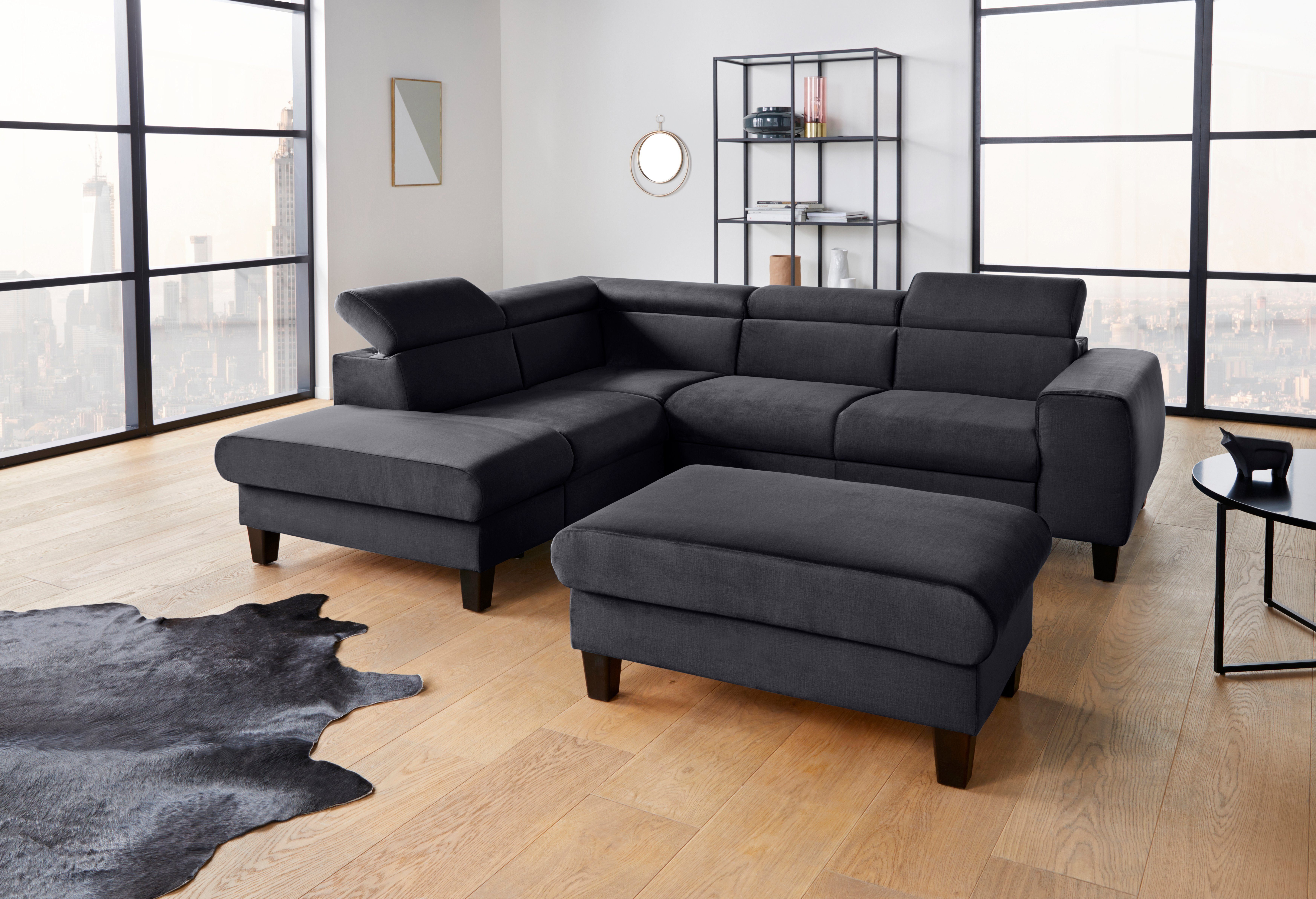 COTTA Polstergarnitur Morven L-Form, (Set), Set bestehend aus: Ecksofa mit günstig online kaufen