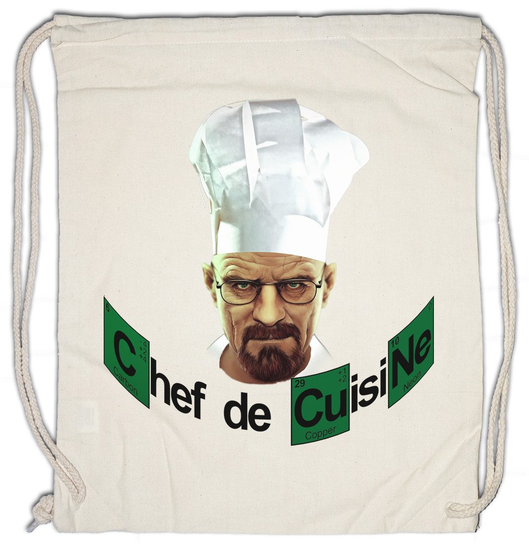 Turnbeutel White Chef De Cusine Turnbeutel Walter Breaking White Ehrmantraut Bad