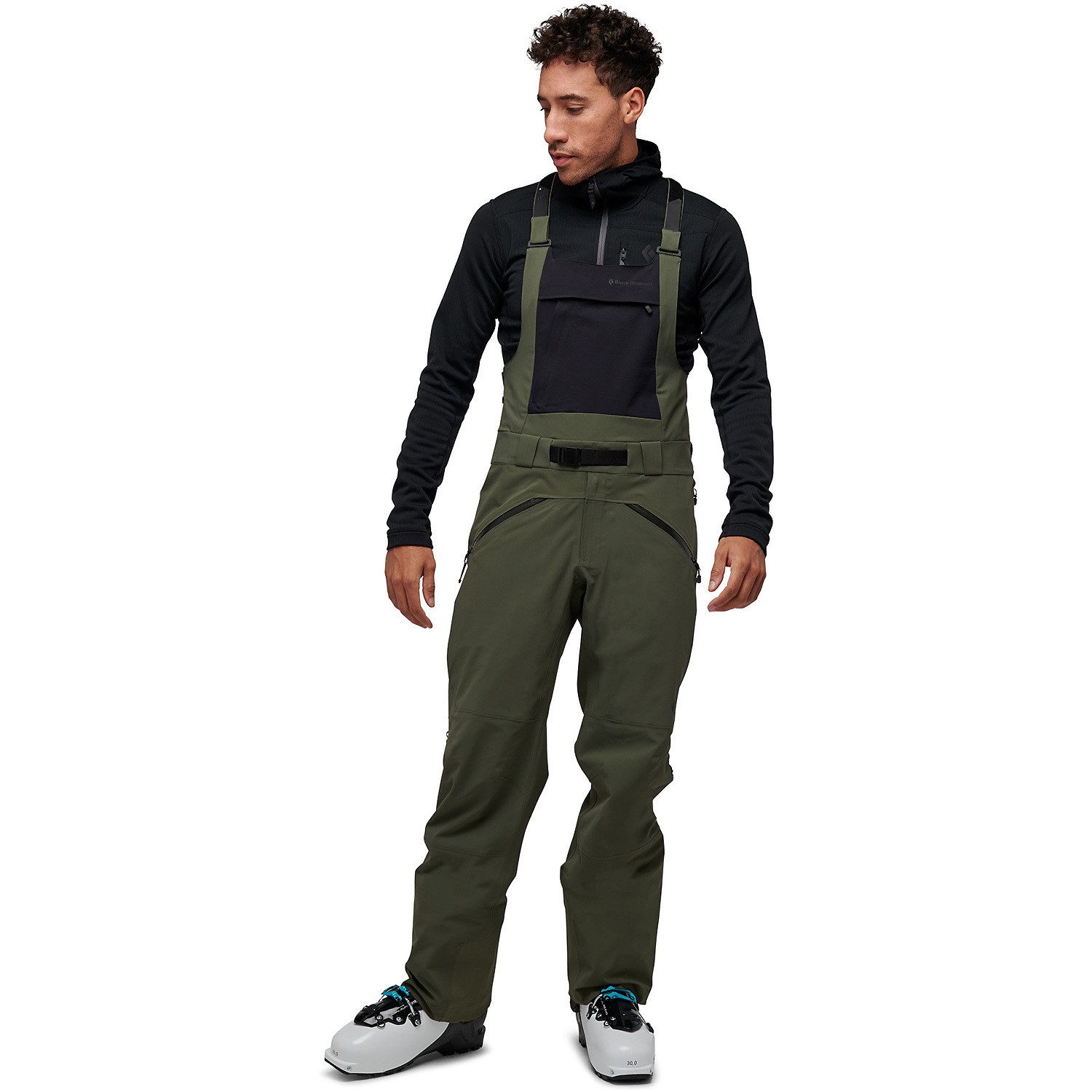 Black Diamond Laufhose Handschuh M Recon Bibs Cedarwood