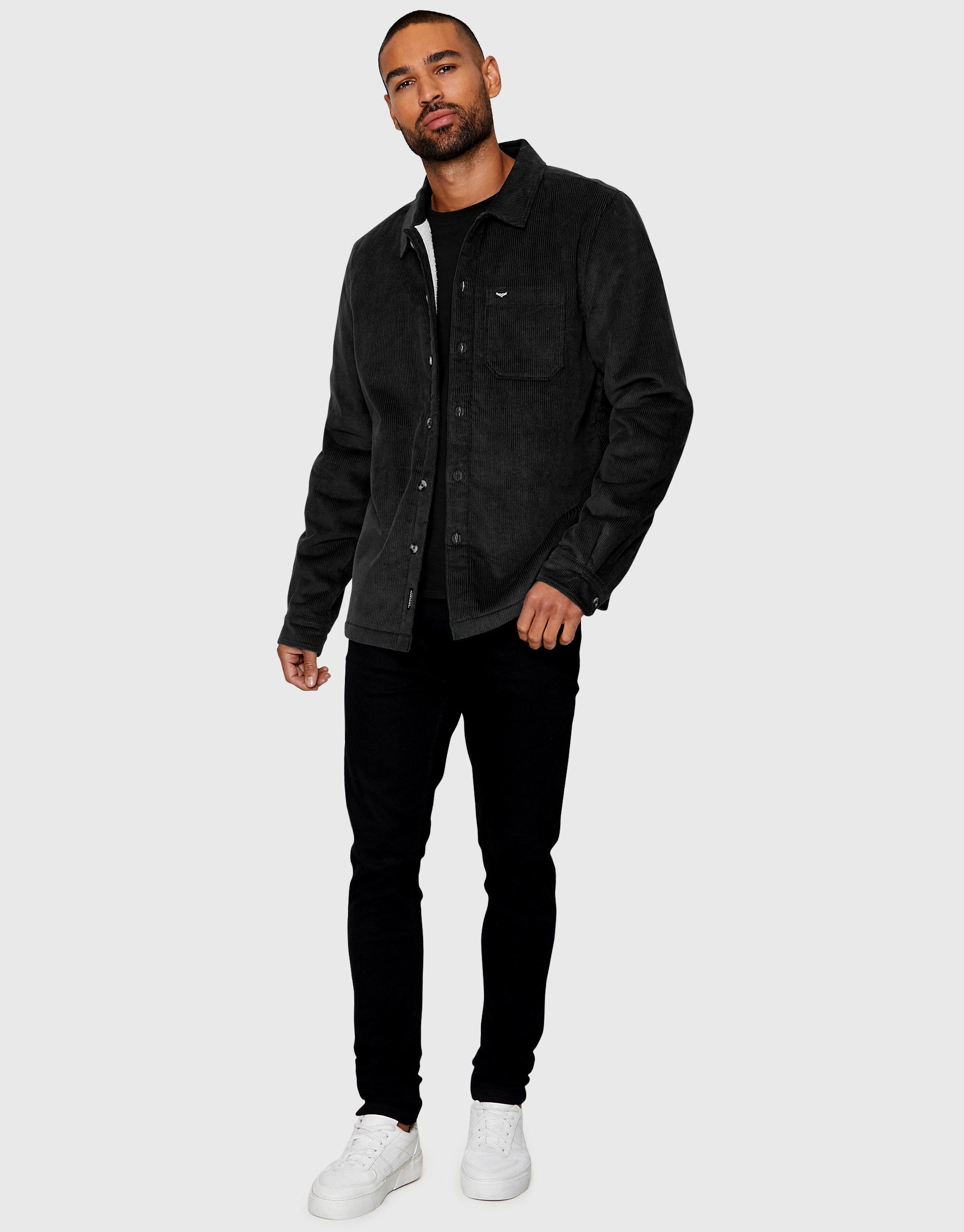 Threadbare Langarmhemd Cord Mercer (1-tlg) im angesagten Cord-Design günstig online kaufen