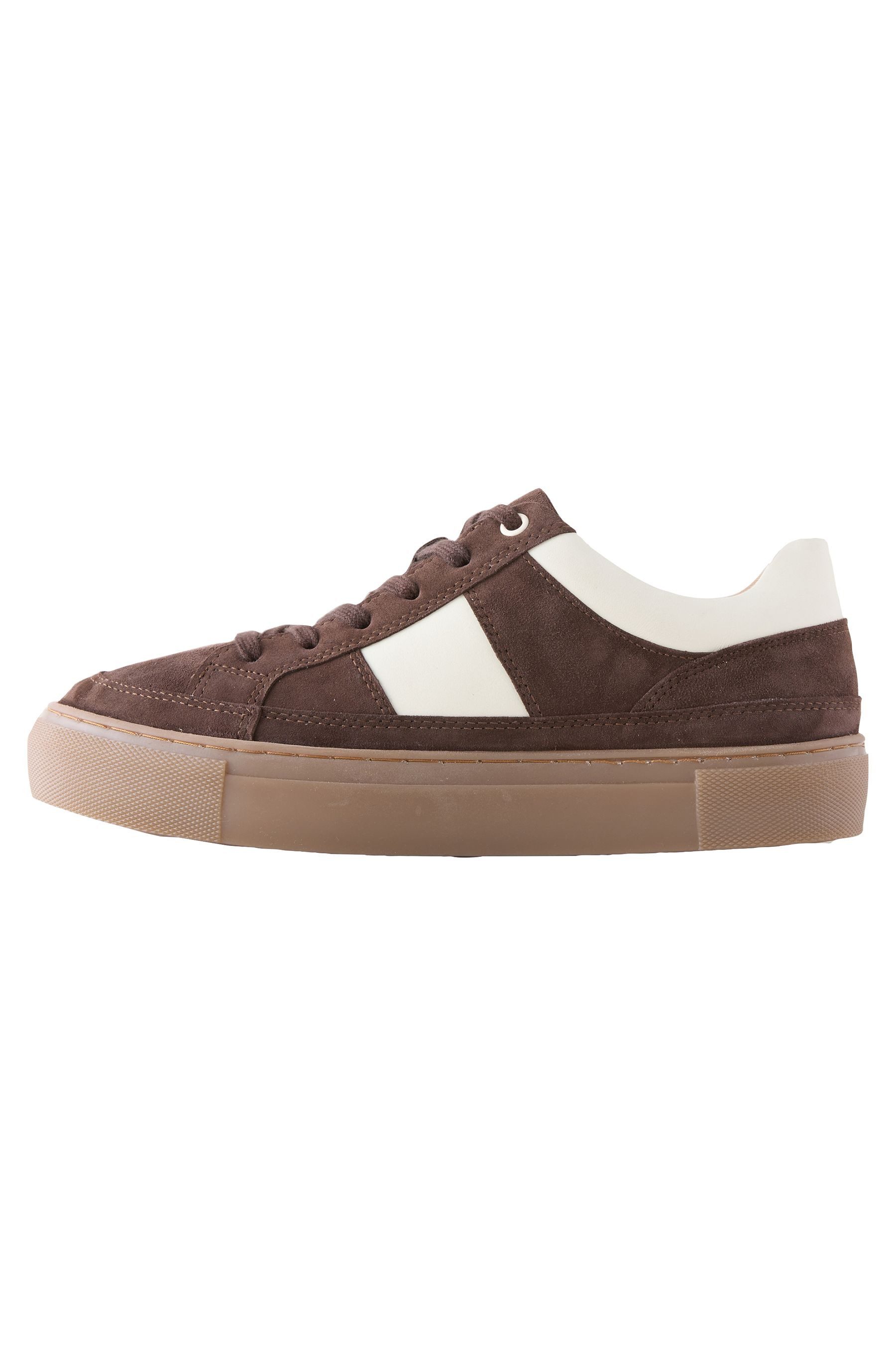 Next Forever Comfort® Schnürsneaker aus Leder, Streifen Sneaker