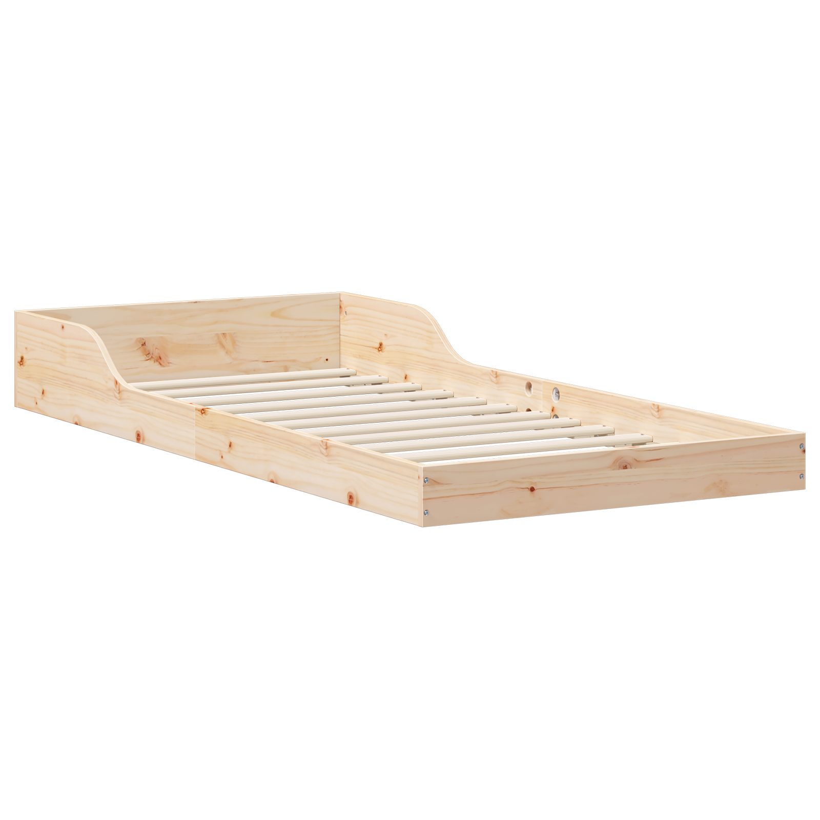 vidaXL Bett Bettgestell Braun 90 x günstig online kaufen