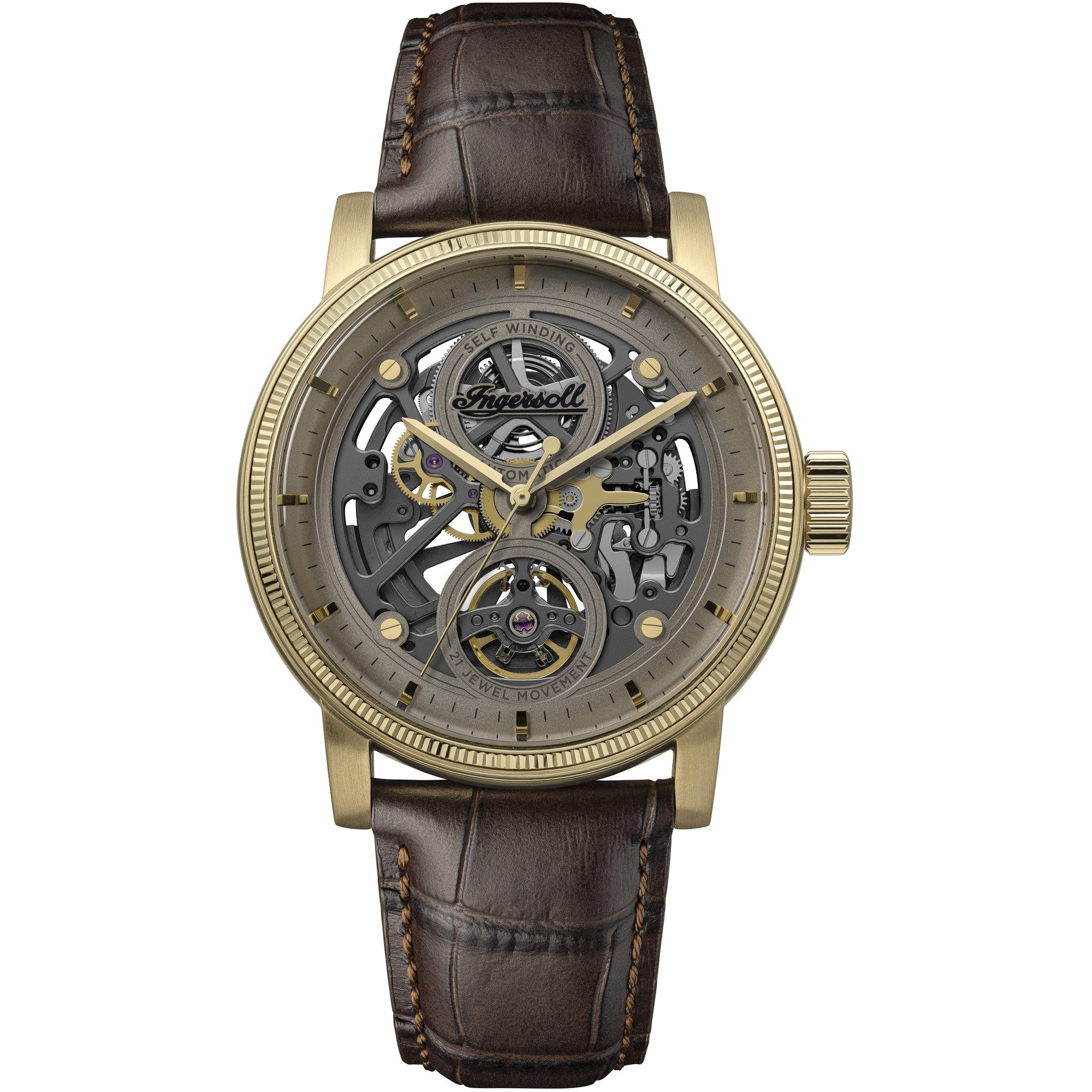 Ingersoll Automatikuhr Automatikuhr Herrenuhr 44 mm Automatik Herren