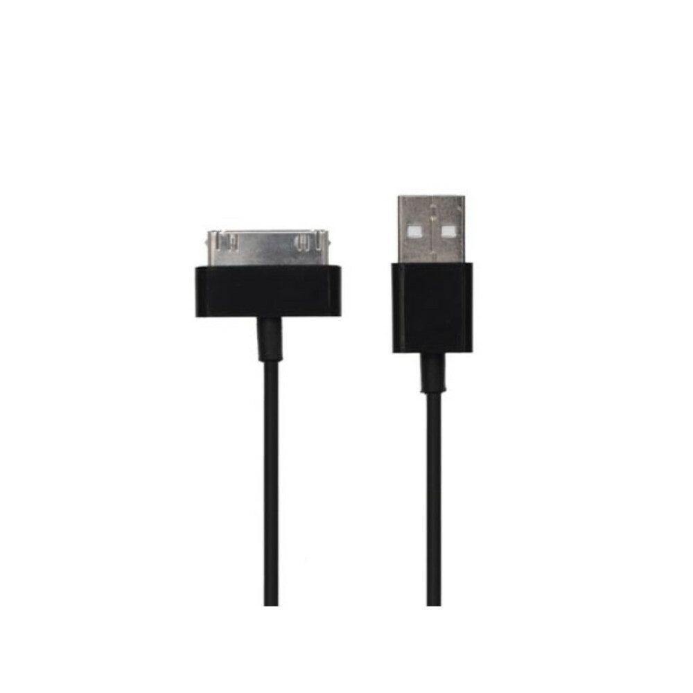 Velleman APPLE KABEL - 30-POLIG (STECKER) AUF USB 2.0 A (STECKER) - SCHWARZ - 1 Computer-Kabel – Bild 2 von 2