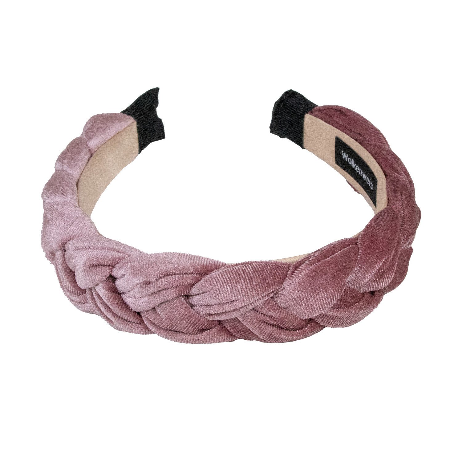 Trachtenland Diadem Flecht Haarreif 'Samira' aus Samt, Haarschmuck