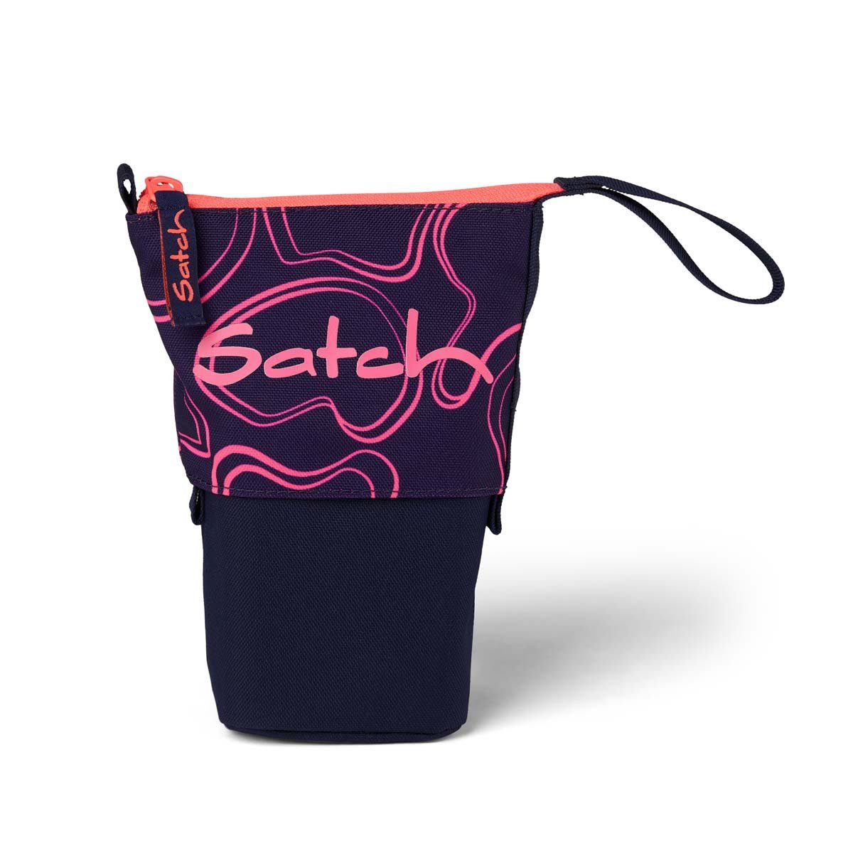 Satch Federmäppchen Pencil Slider Etui Stiftehalter, (1-tlg), UP-SLIDE-DOWN! 00894-90187-10 Pink Supreme